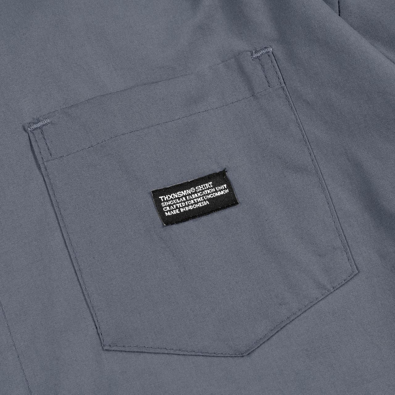 01 - Long shirt Evelisse Charcoal Thanksinsomnia