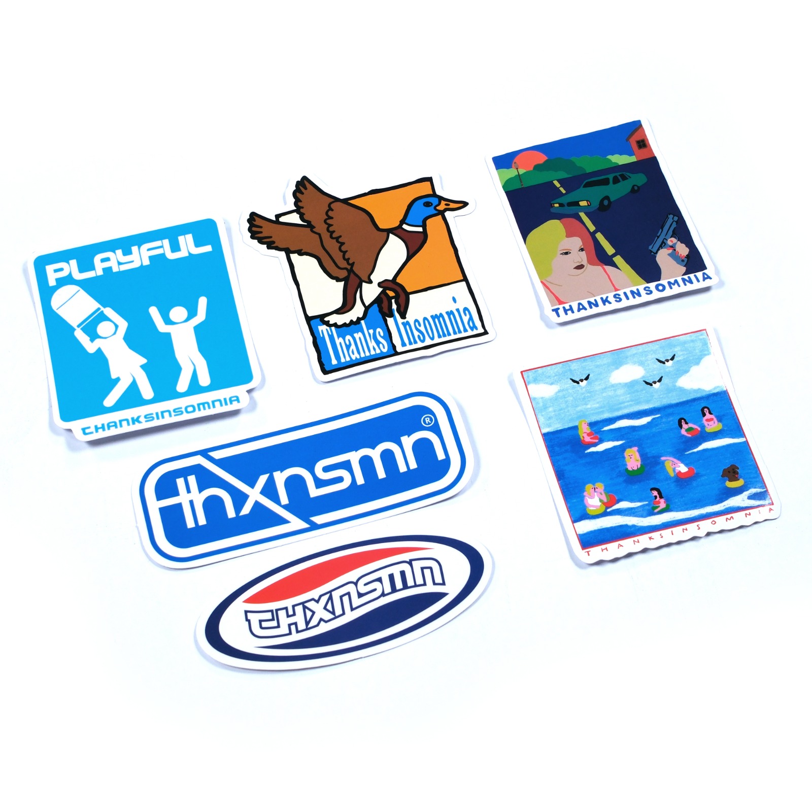 01 Sticker Pack Noza Thanksinsomnia