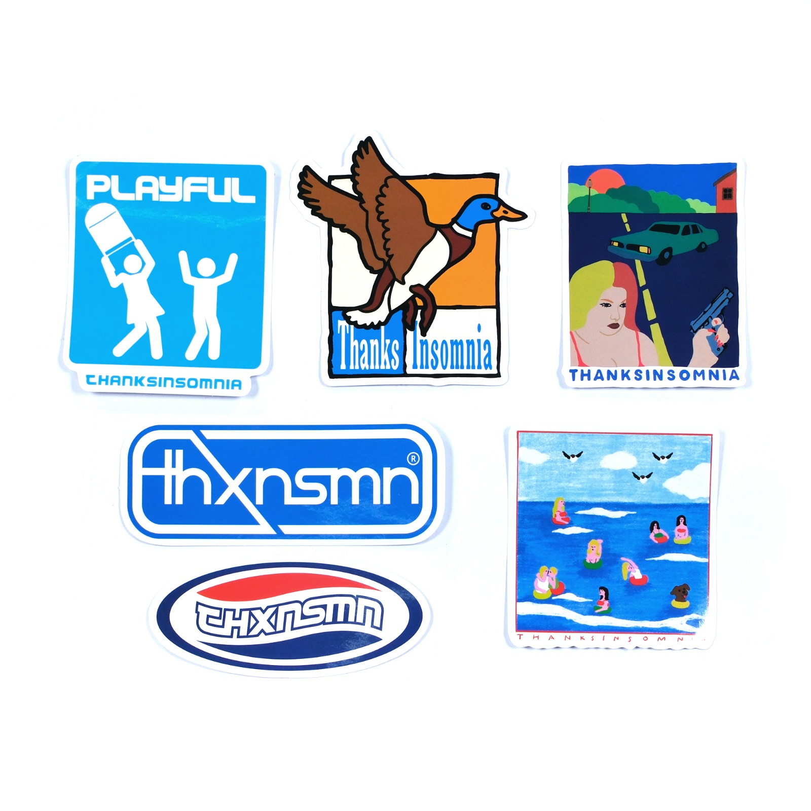 01 Sticker Pack Noza Thanksinsomnia
