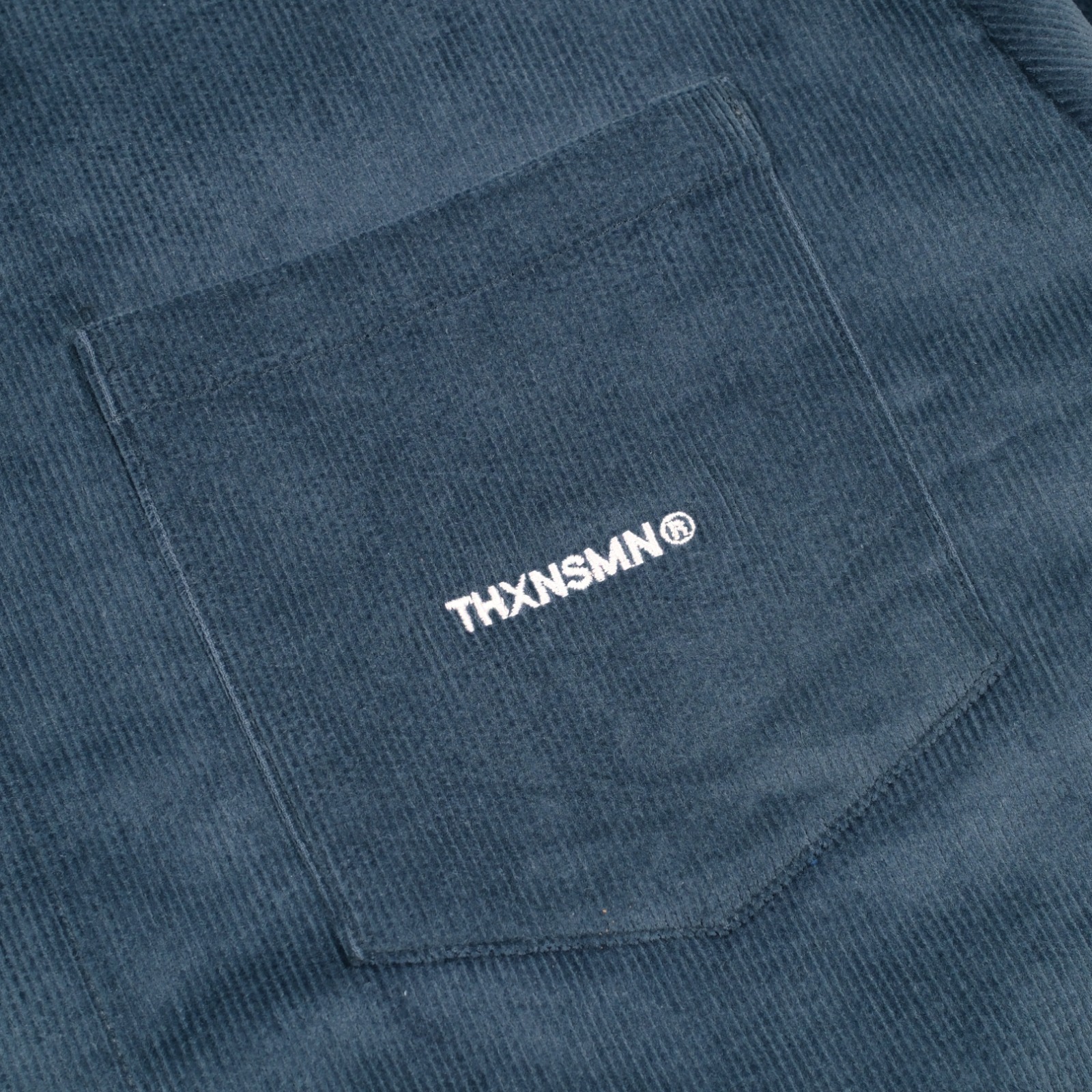 01 - Long Shirt Evrealla Corduroy Navy Thanksinsomnia