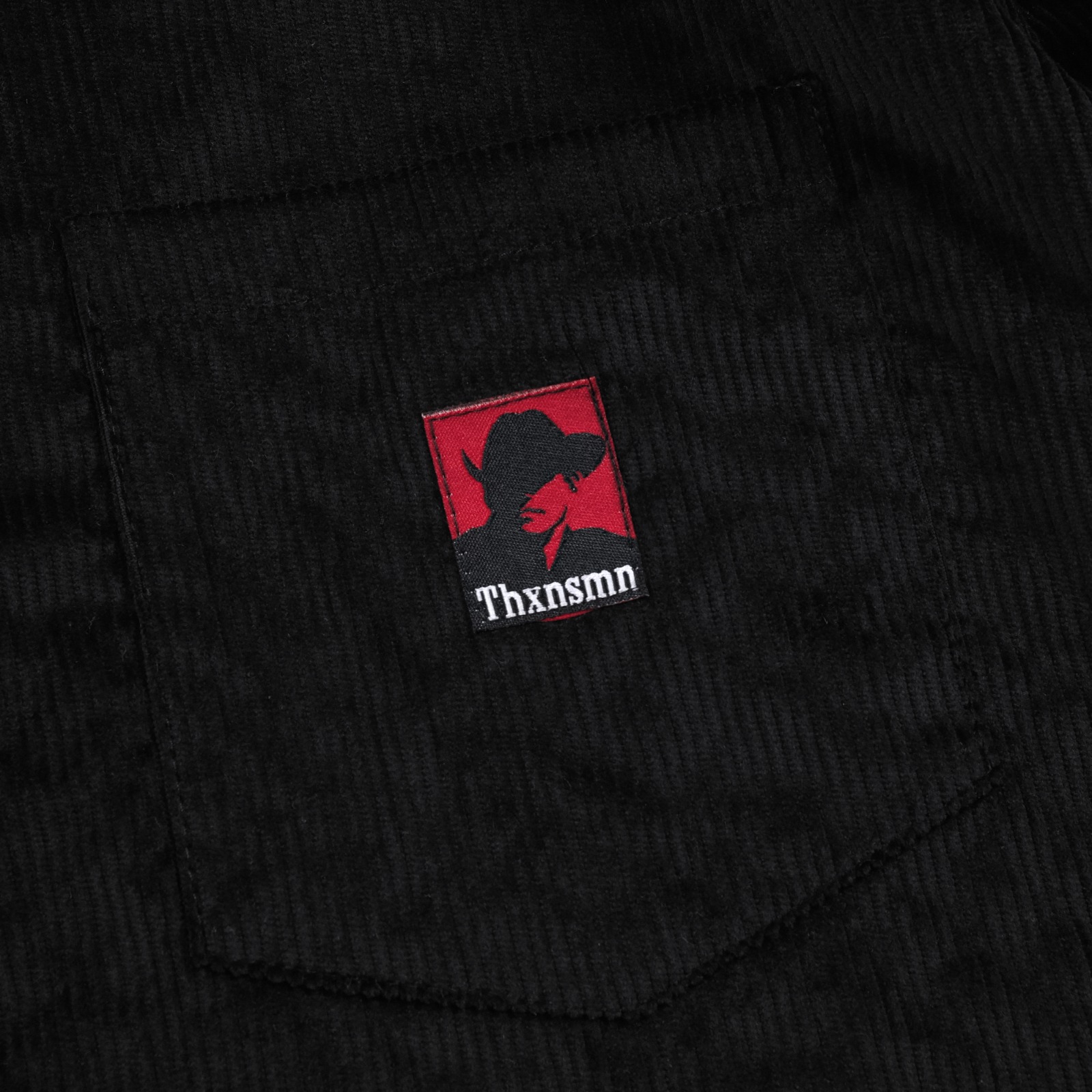 02 - Long Shirt Gemma Corduroy Black Thanksinsomnia