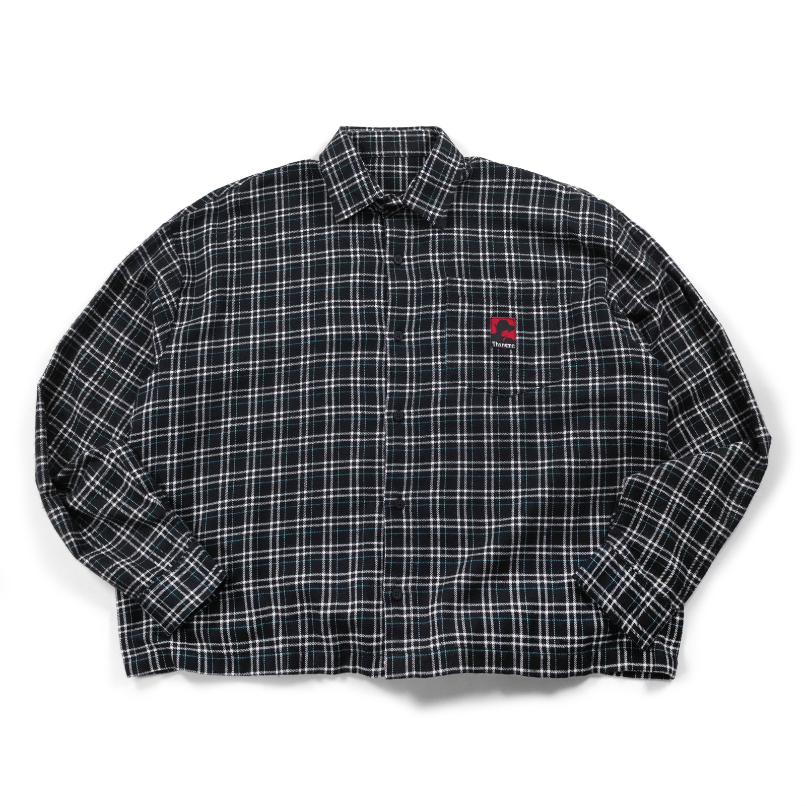 02 - Flannel Shirt Gemma Plaid Black Thanksinsomnia