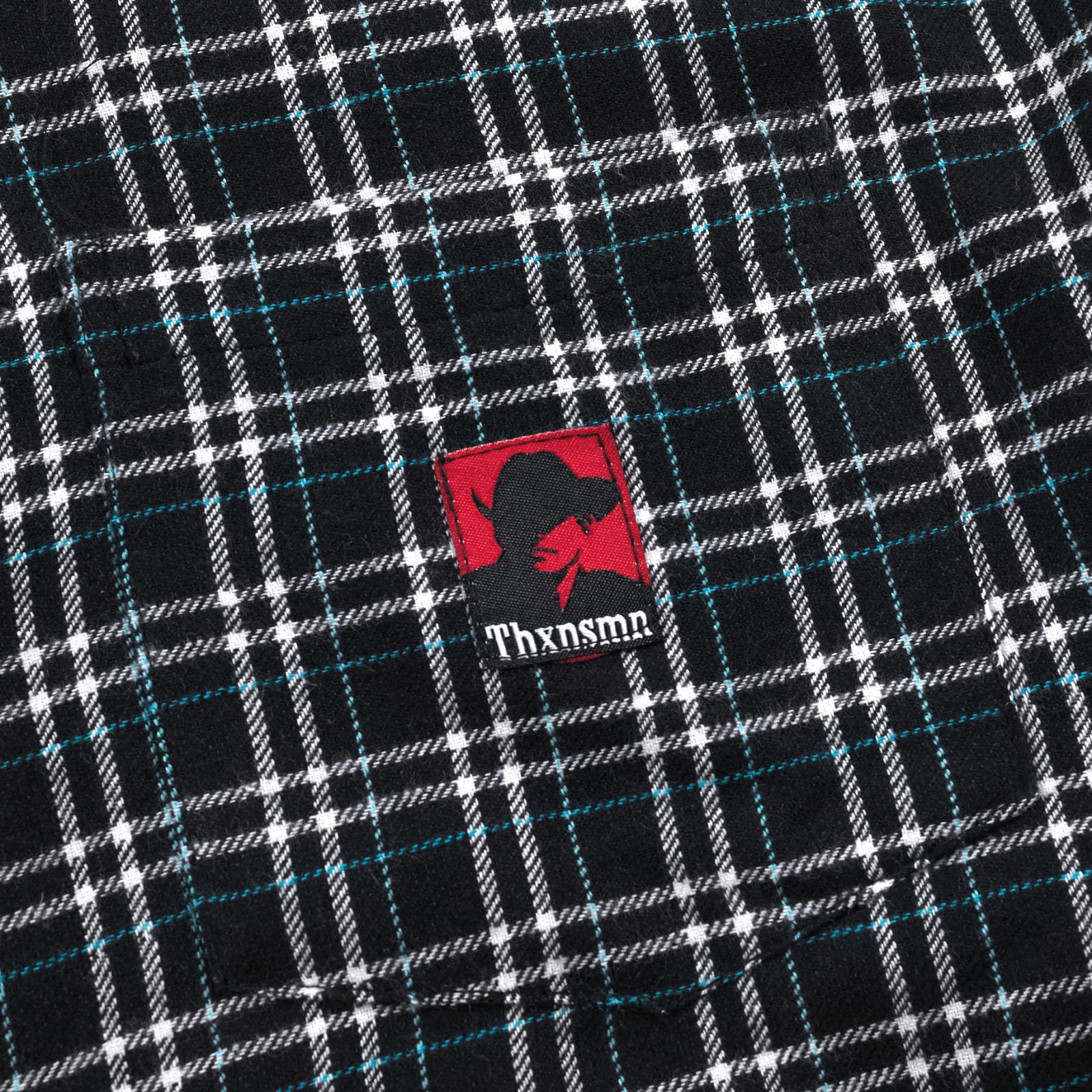 02 - Flannel Shirt Gemma Plaid Black Thanksinsomnia
