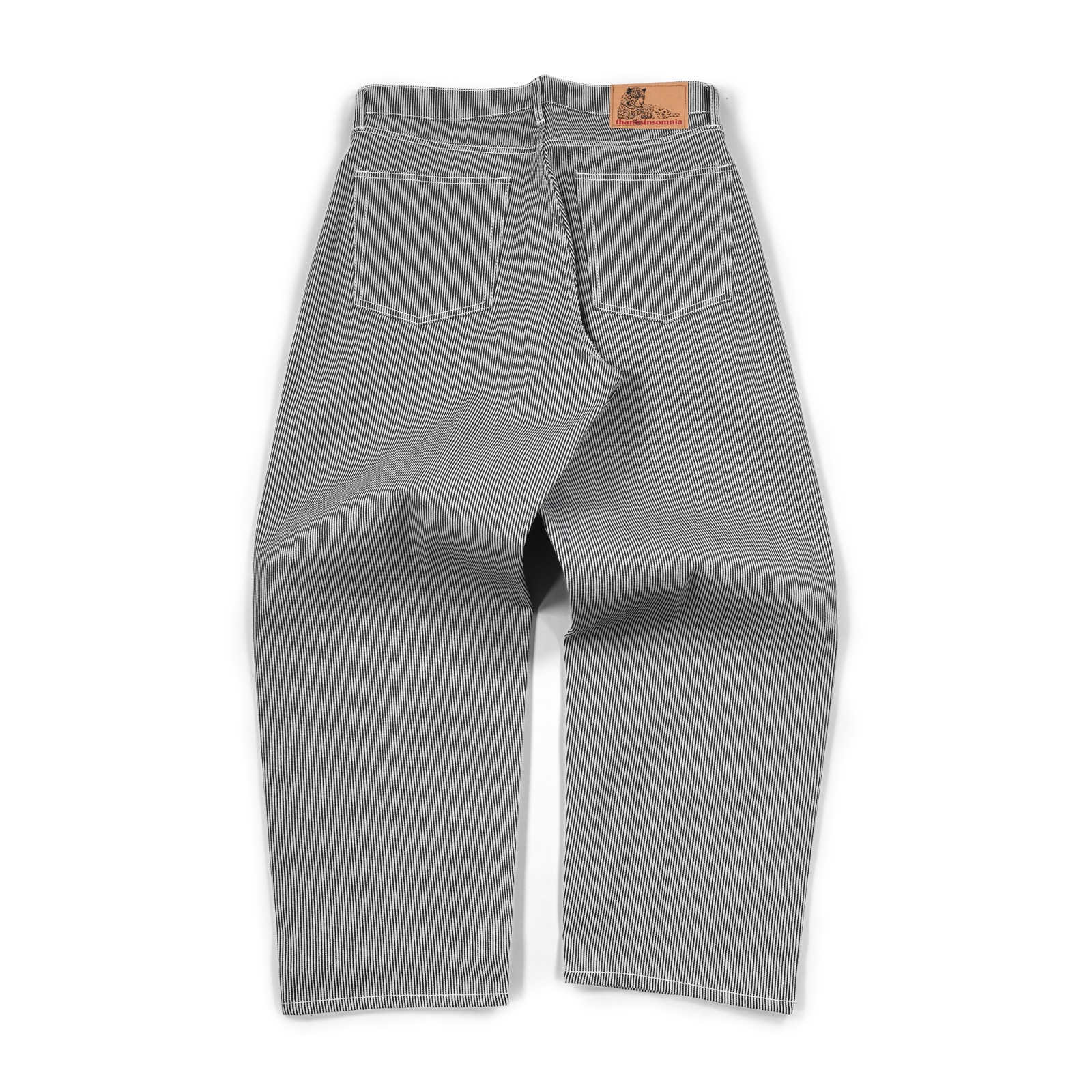Pants Draelle White Black stripes thanksinsomnia