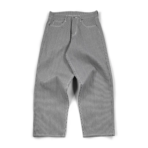 Pants Draelle White Black stripes thanksinsomnia
