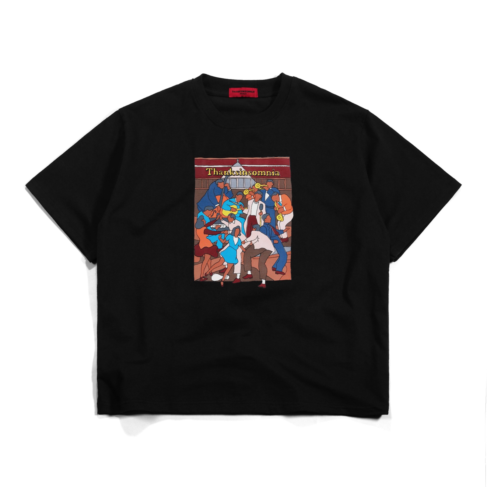 Tshirt Nera Black Thanksinsomnia