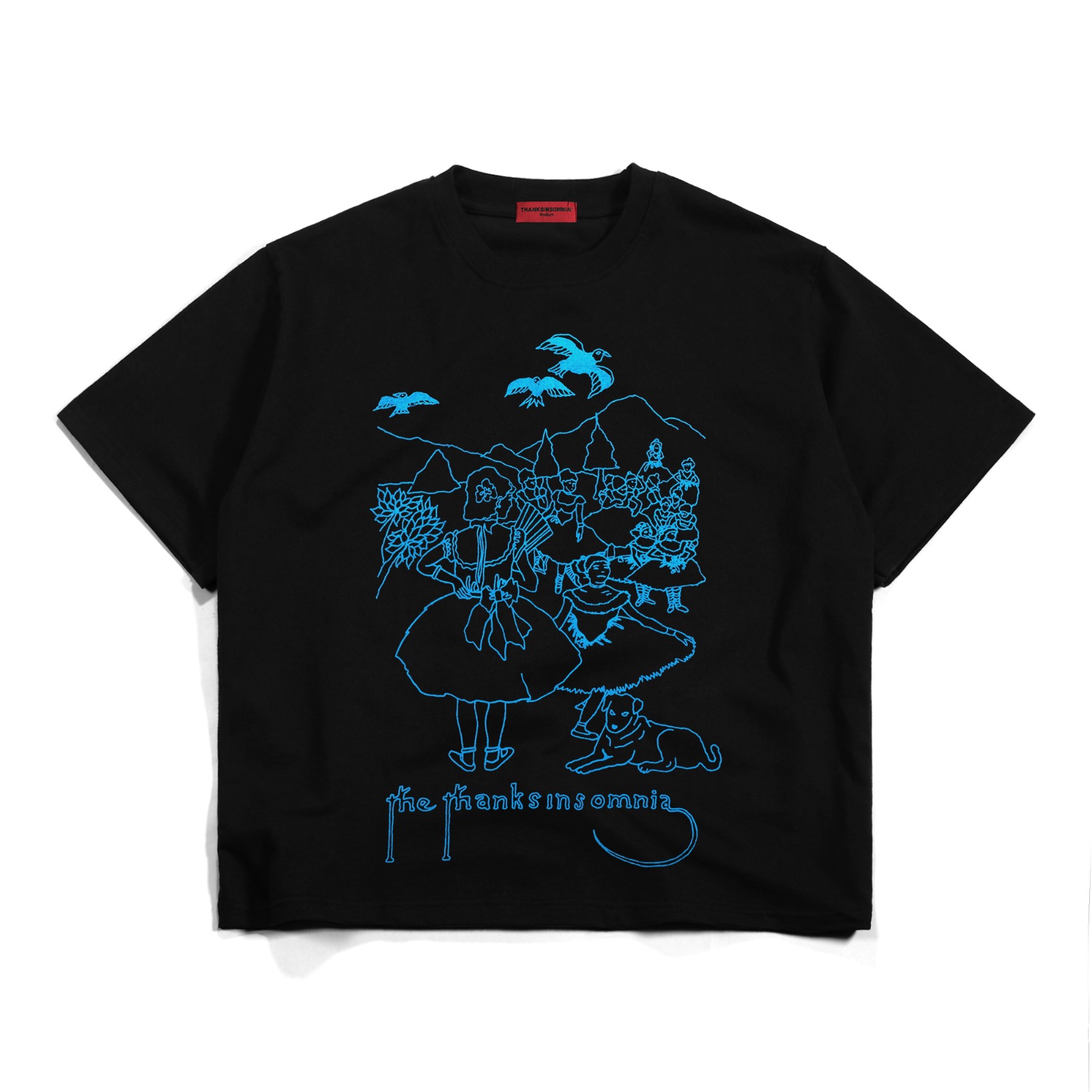 Tshirt Ludovica Black Thanksinsomnia
