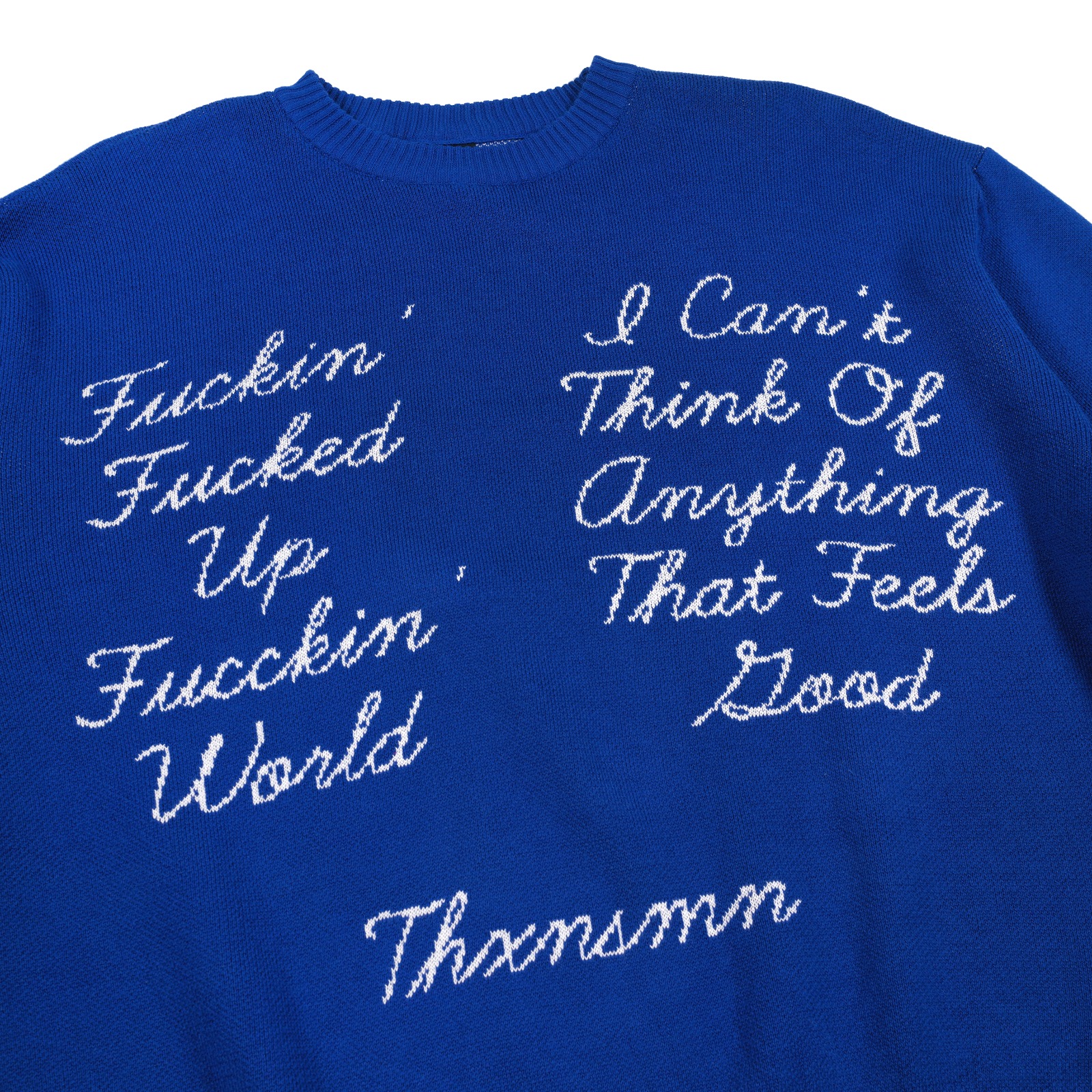 Sweater Waverly Blue Thanksinsomnia
