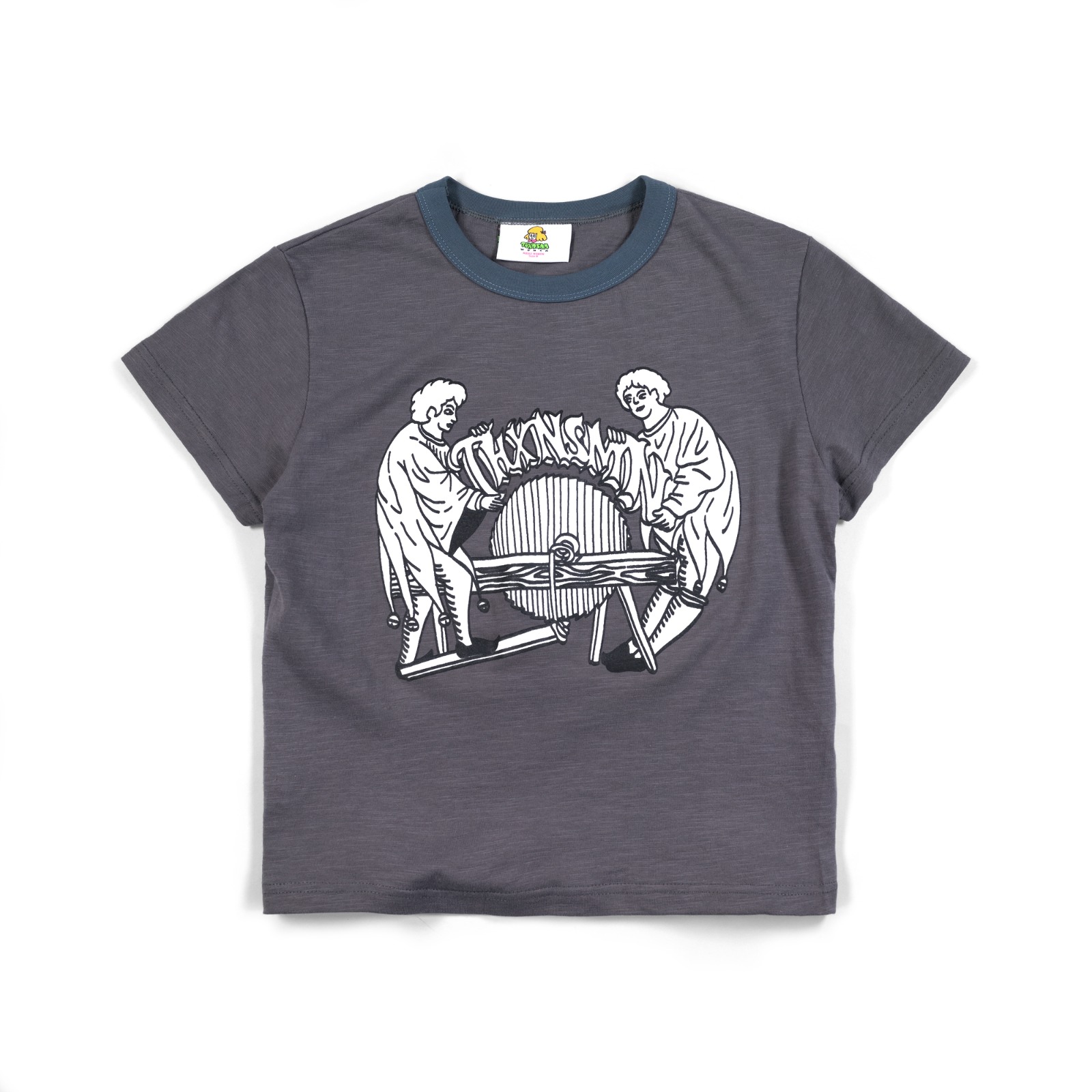 Baby Tee Falesweet Grey Thanksinsomnia