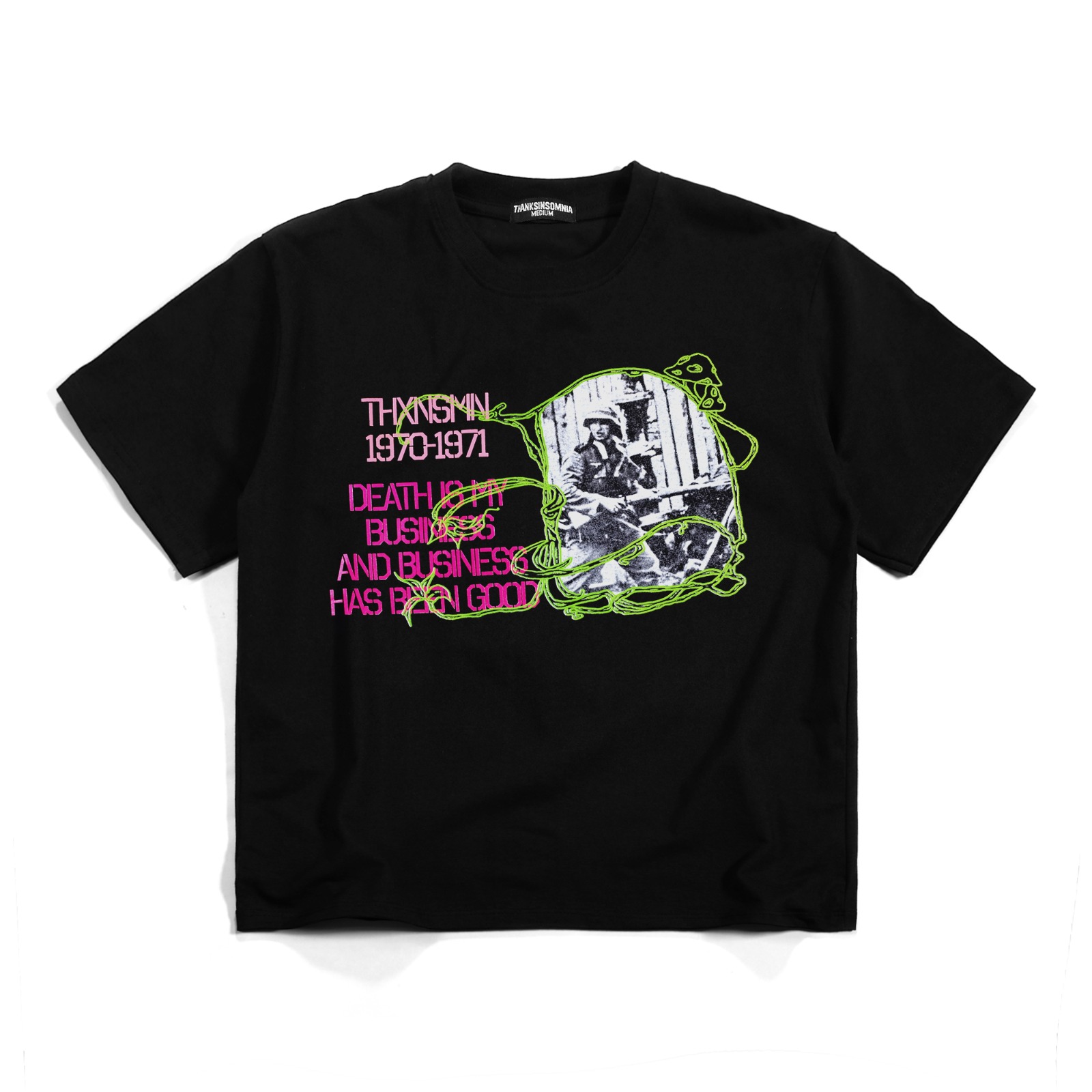 Tshirt Brittonly Black Thanksinsomnia