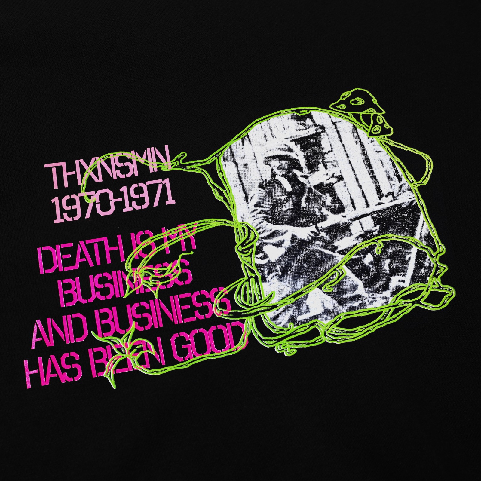 Tshirt Brittonly Black Thanksinsomnia