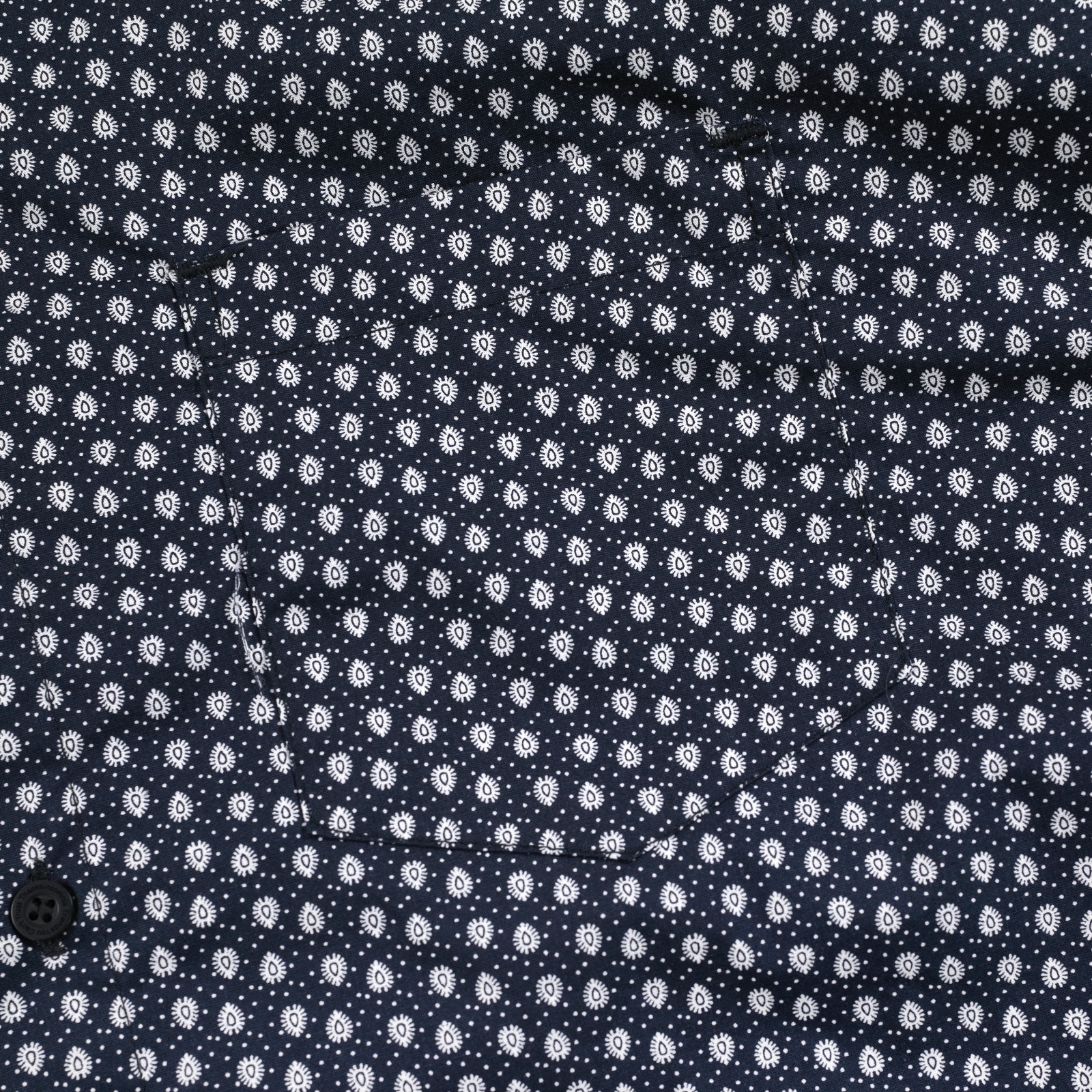 03 - Long Shirt Suzimae Dark Blue Paisley Thanksinsomnia