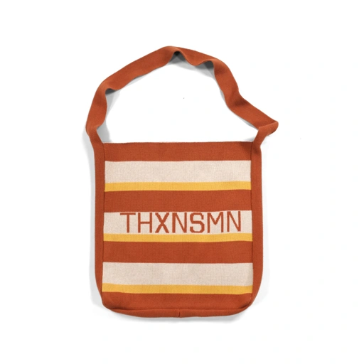 Knit Totebag Radegune Rust Yellow Thanksinsomnia