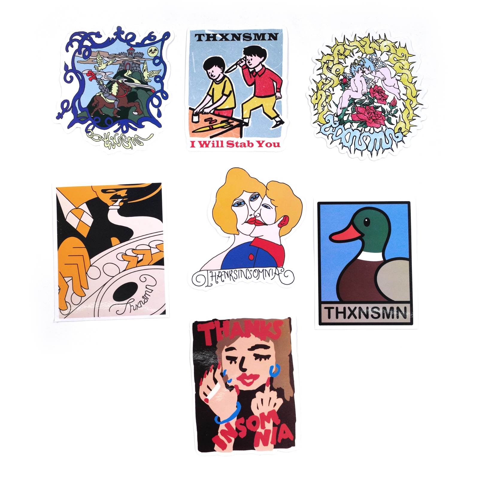 07 Stickers Pack Rileya Thanksinsomnia