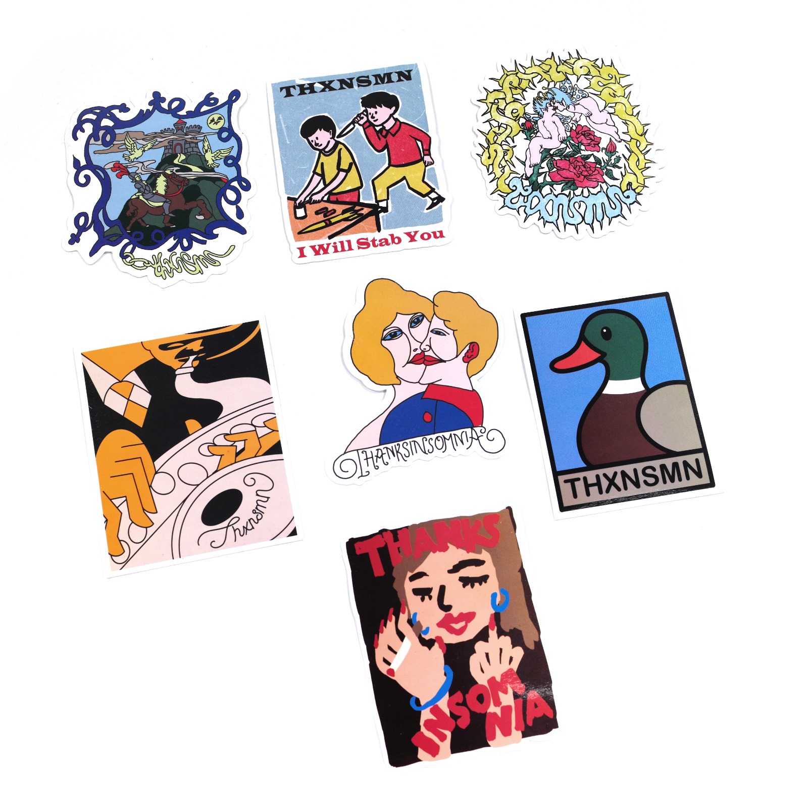 07 Stickers Pack Rileya Thanksinsomnia