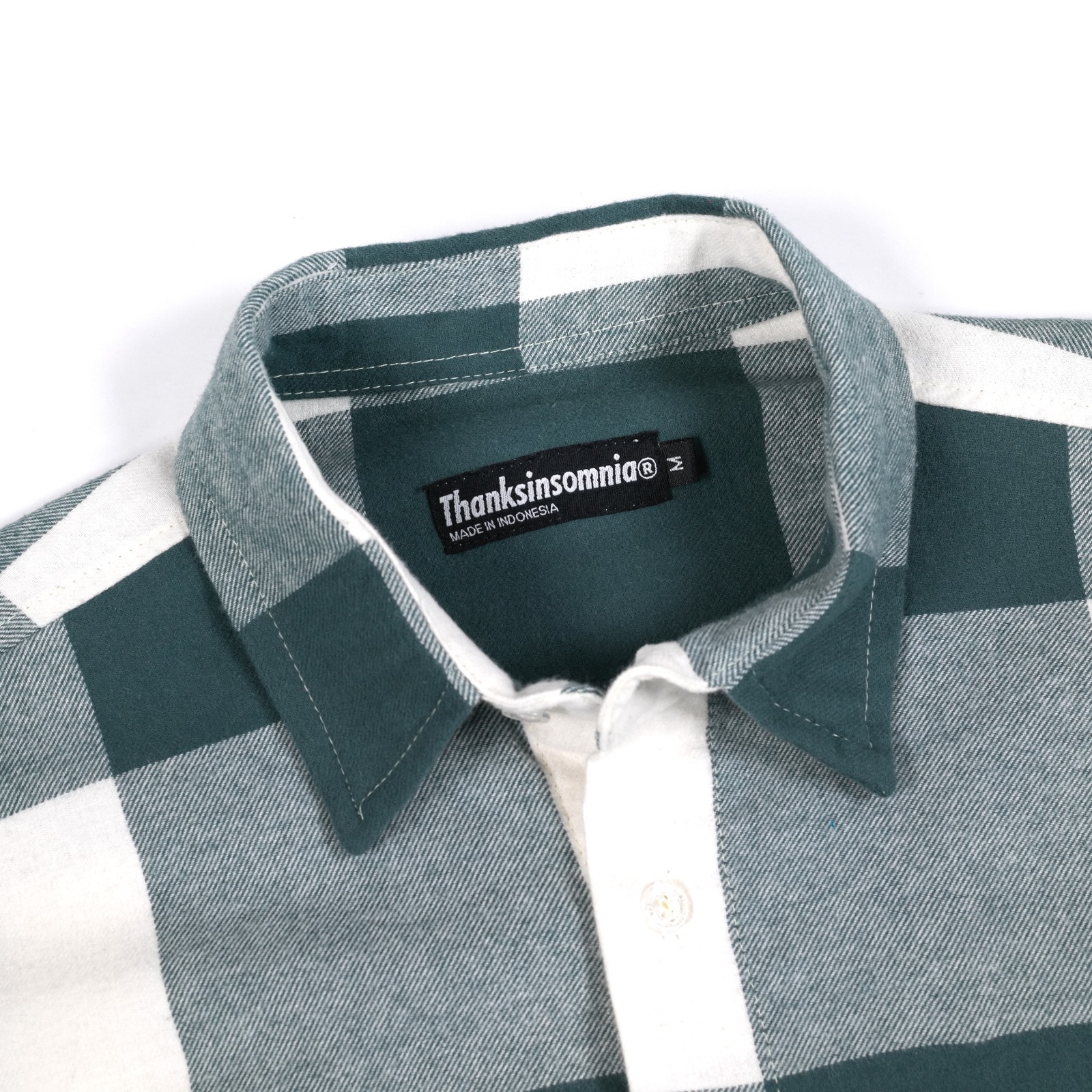 Flannel Shirt Azitthe Green Buffalo Check Thanksinsomnia
