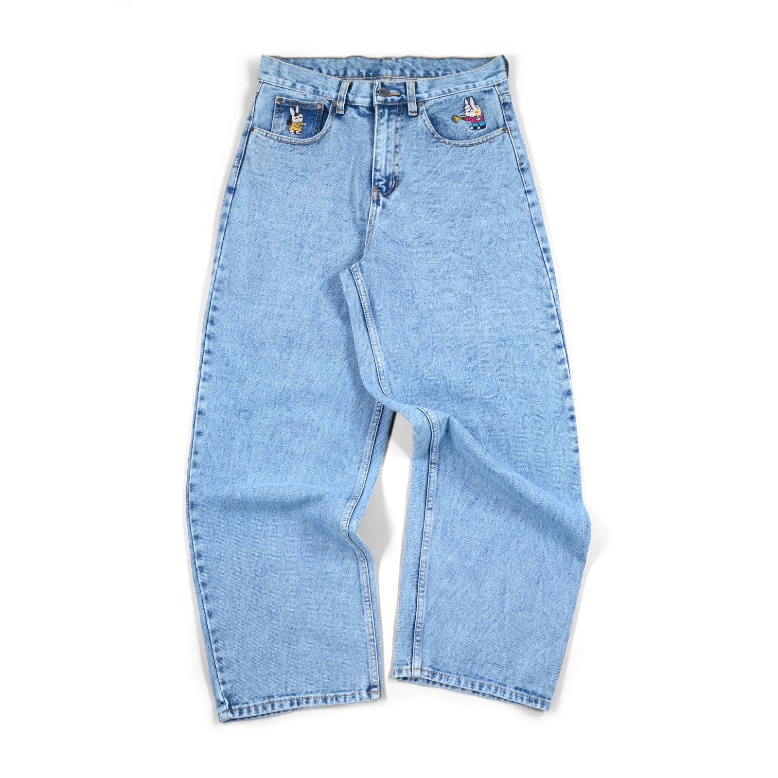 Denim Pants Ginna Special Pony Club Light Blue Wash Thanksinsomnia