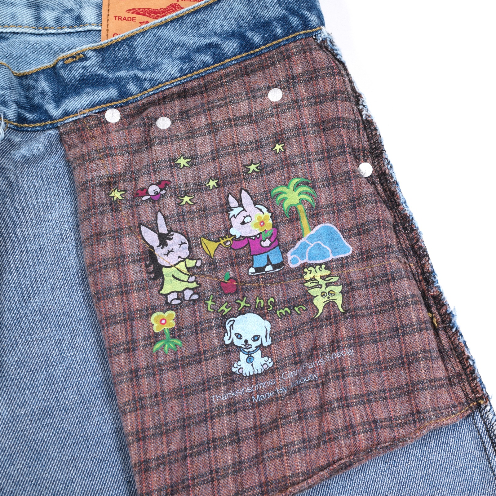 Denim Pants Ginna Special Pony Club Light Blue Wash Thanksinsomnia