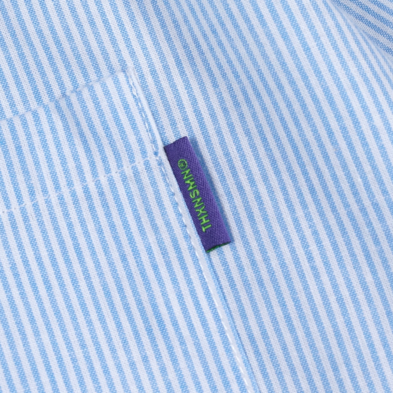 03 - Long Shirt Elzasky Blue Striped Thanksinsomnia