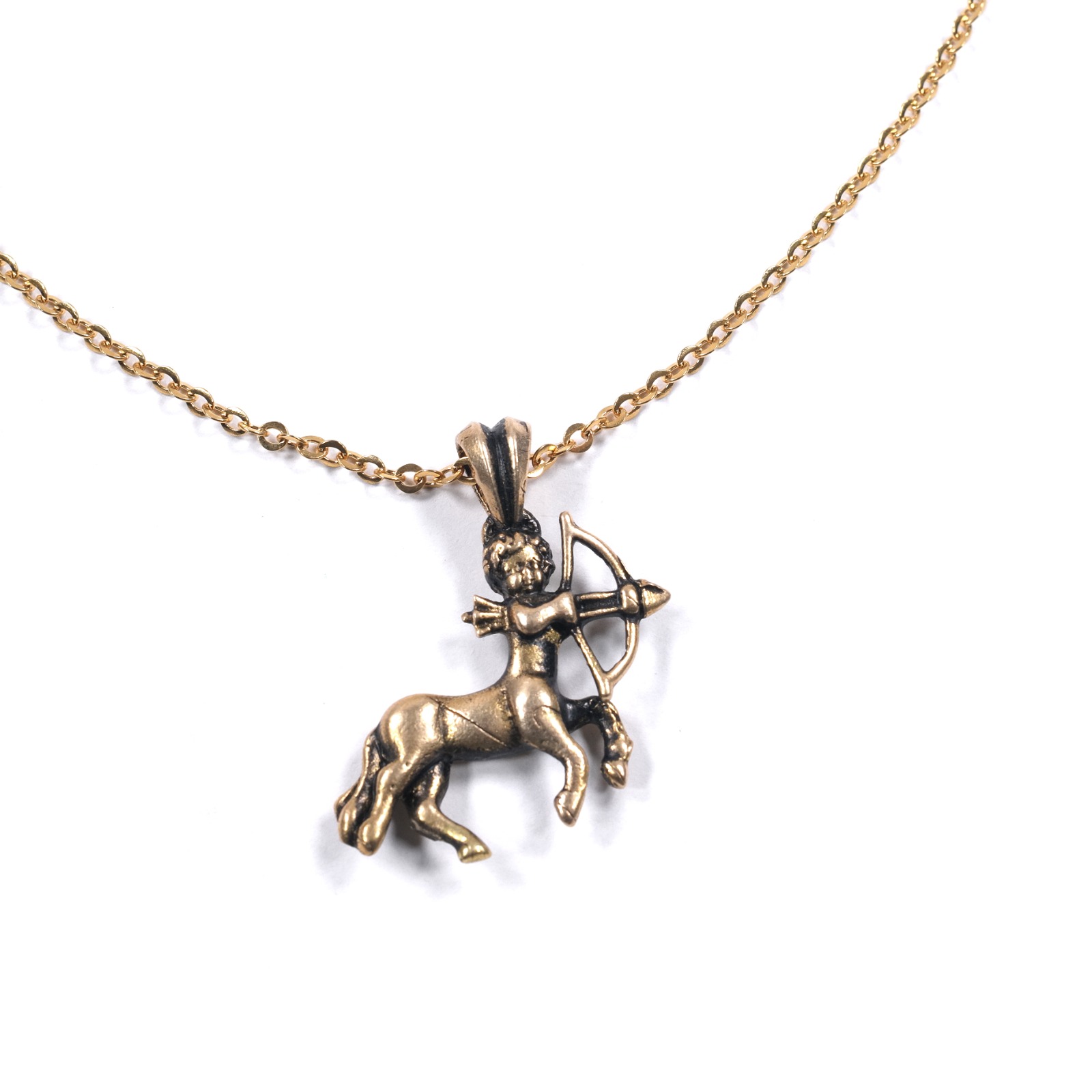 Necklace Sagittareus Golden Thanksinsomnia