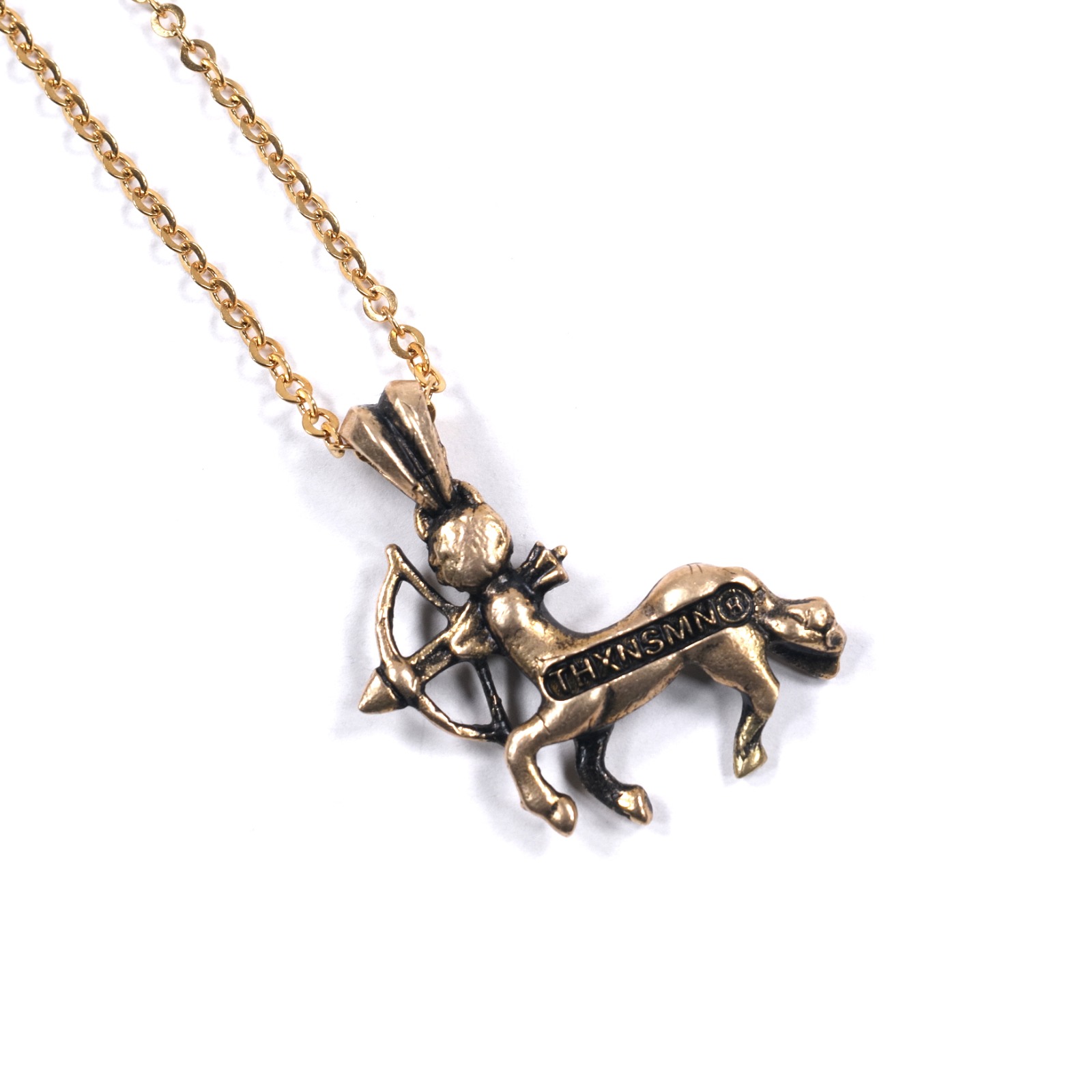 Necklace Sagittareus Golden Thanksinsomnia