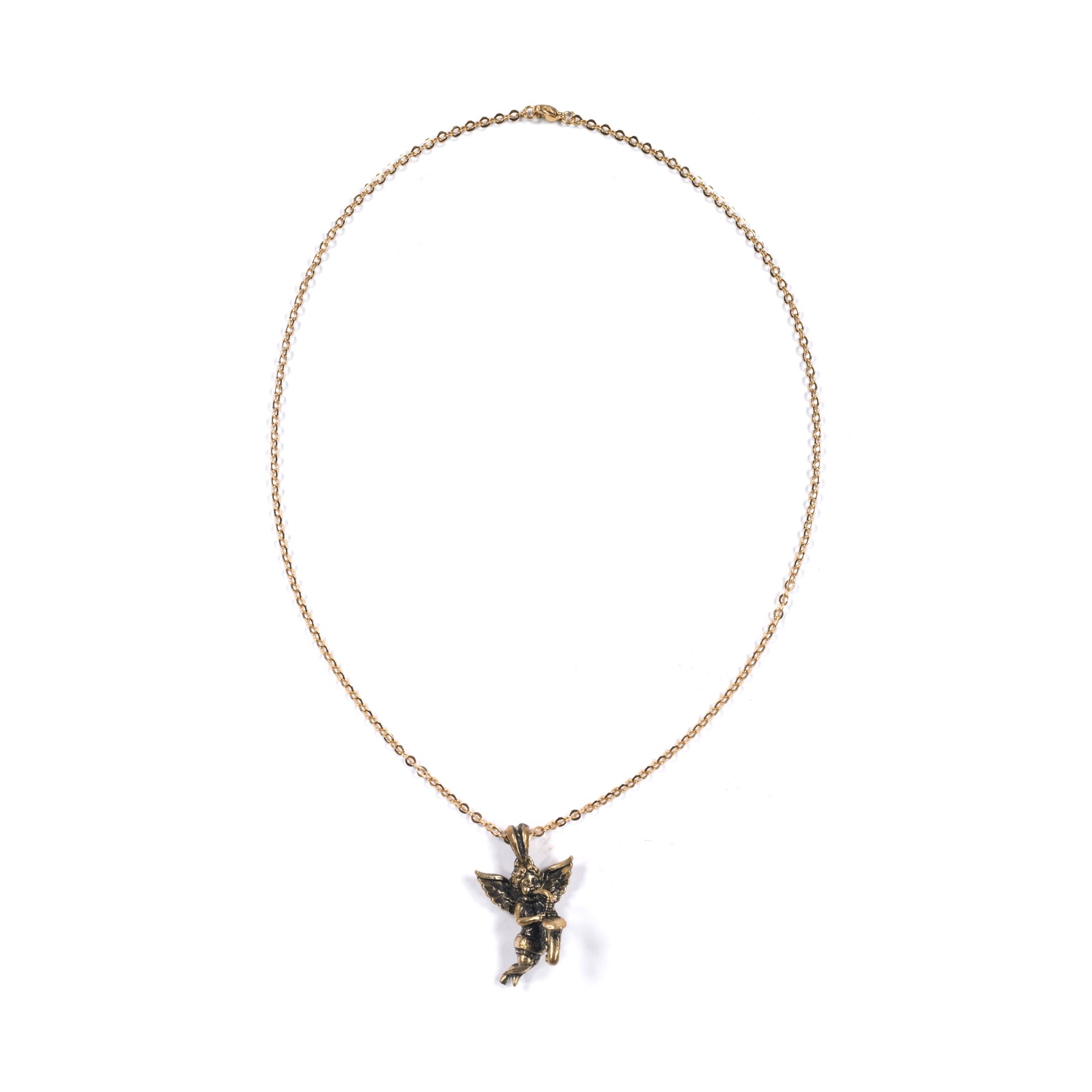 Necklace Claryon Golden Thanksinsomnia
