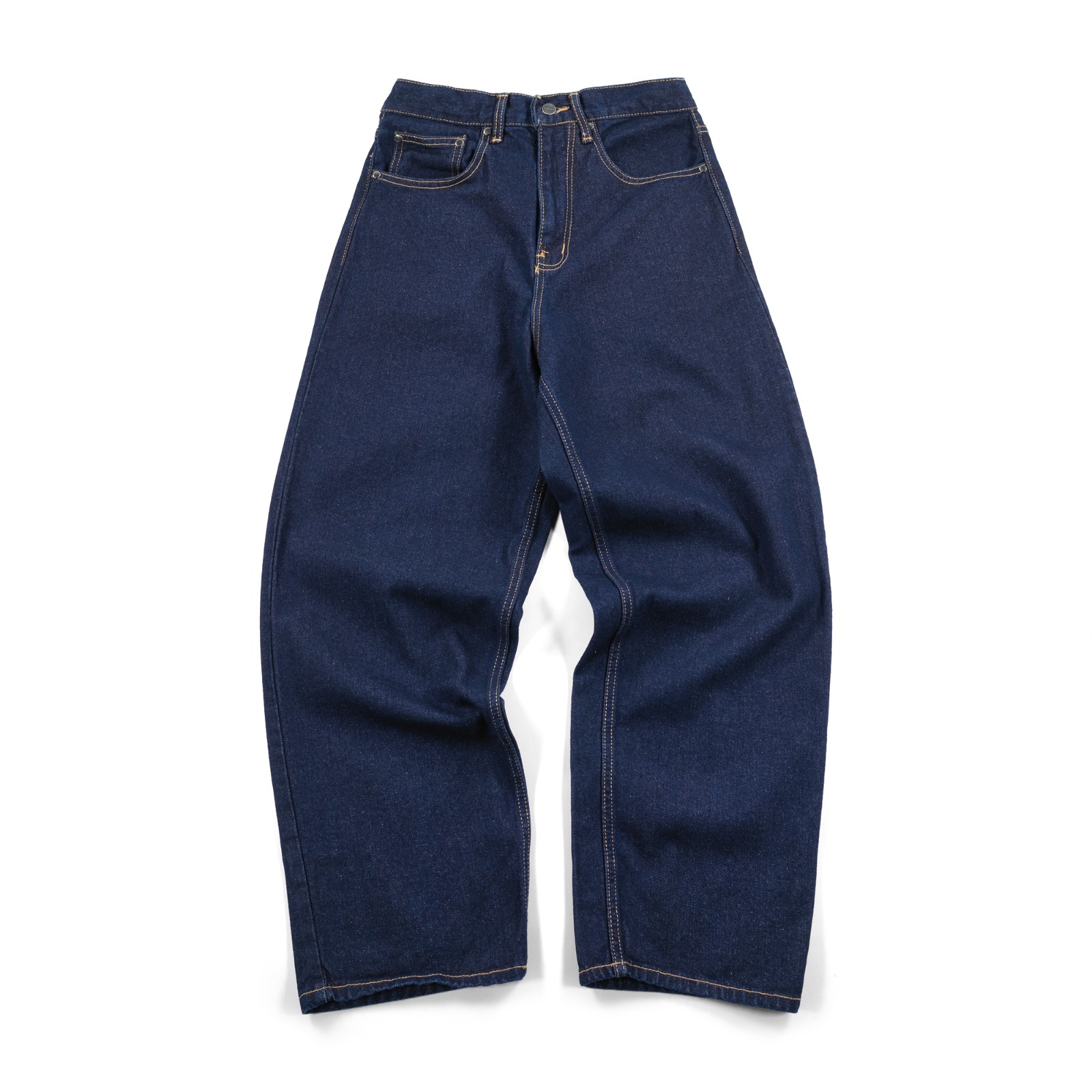 Denim Pants Ginna Letter T IndigoThanksinsomnia