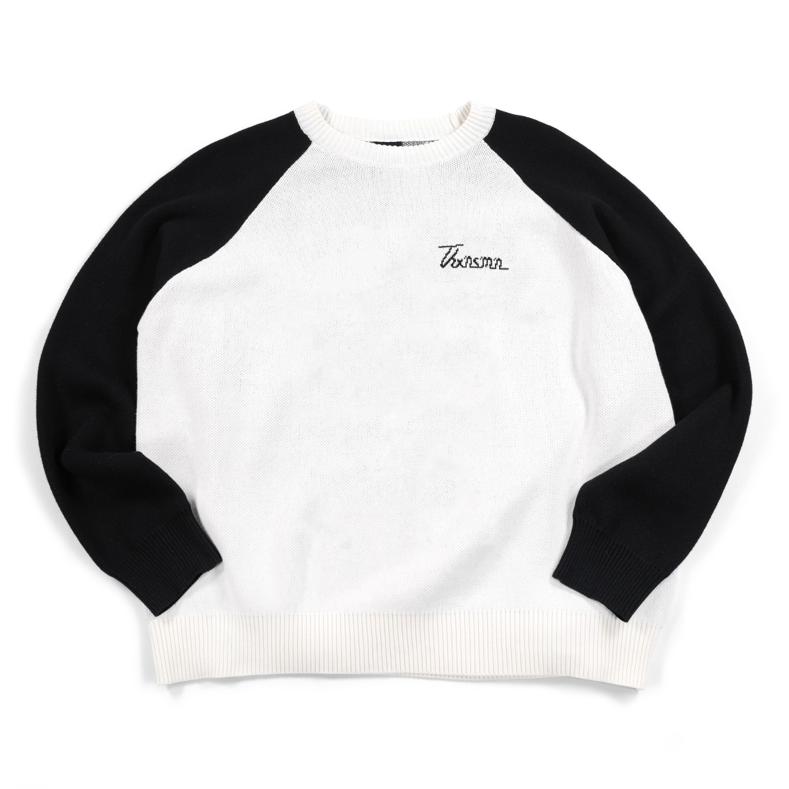 Sweater Shiraya Broken White Black Thanksinsomnia