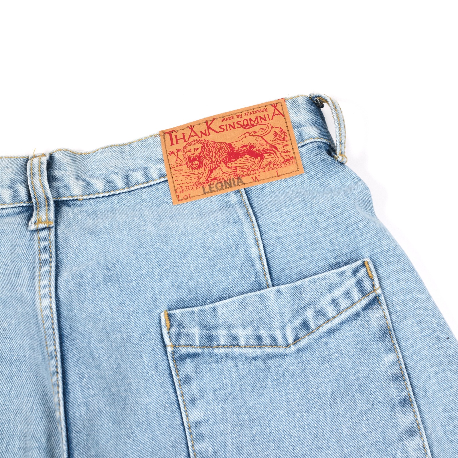 Denim Pants Leonia Light blue Wash Thanksinsomnia