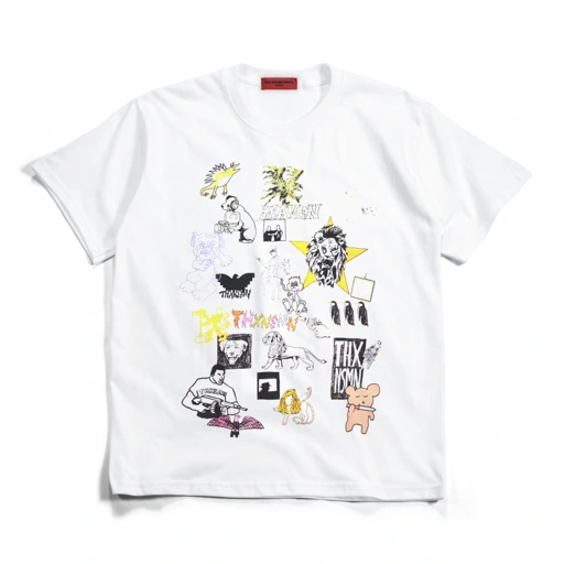 Tshirt Magerethy White Thanksinsomnia