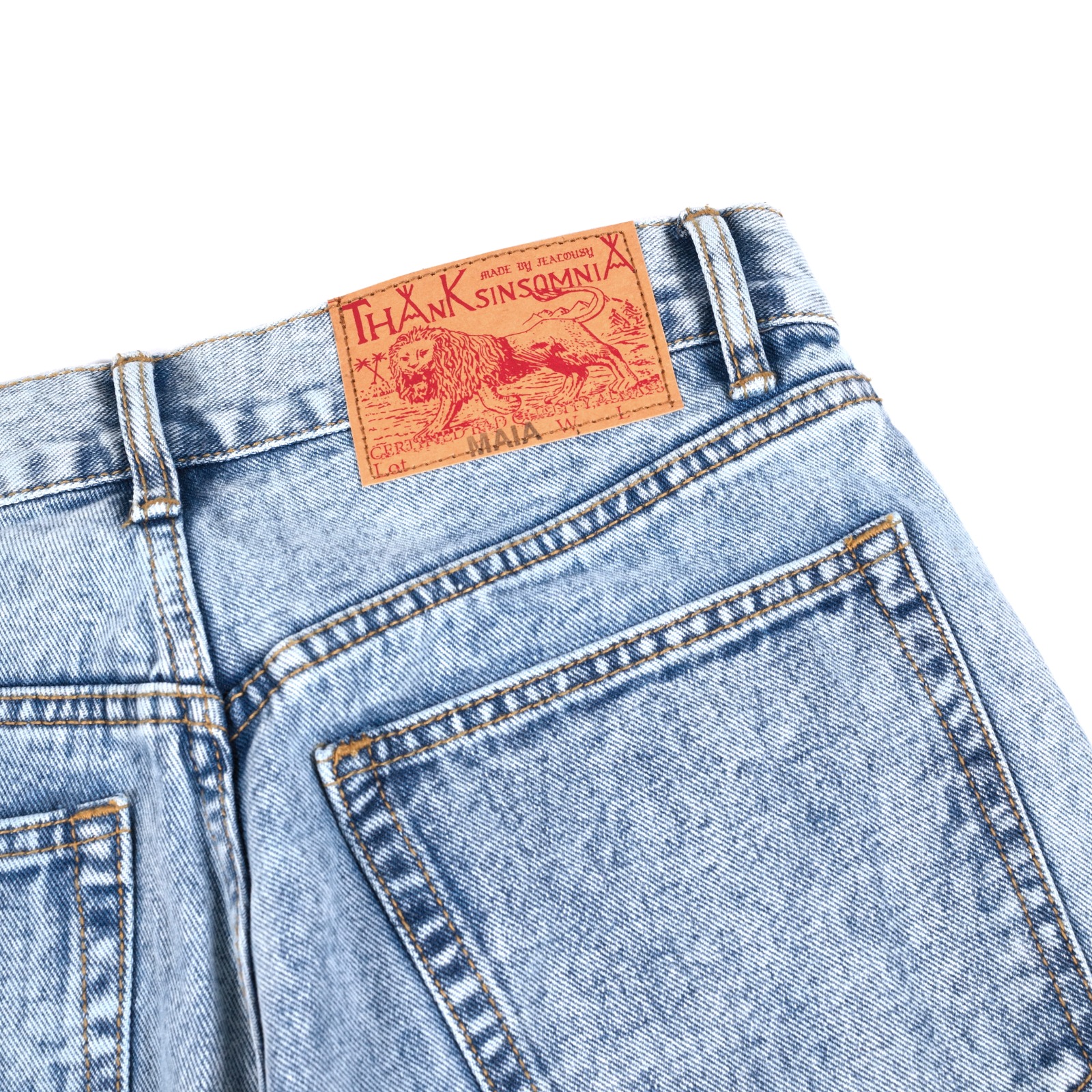 Denim Pants Maia Small Label Archipel Light Blue Wash Thanksinsomnia