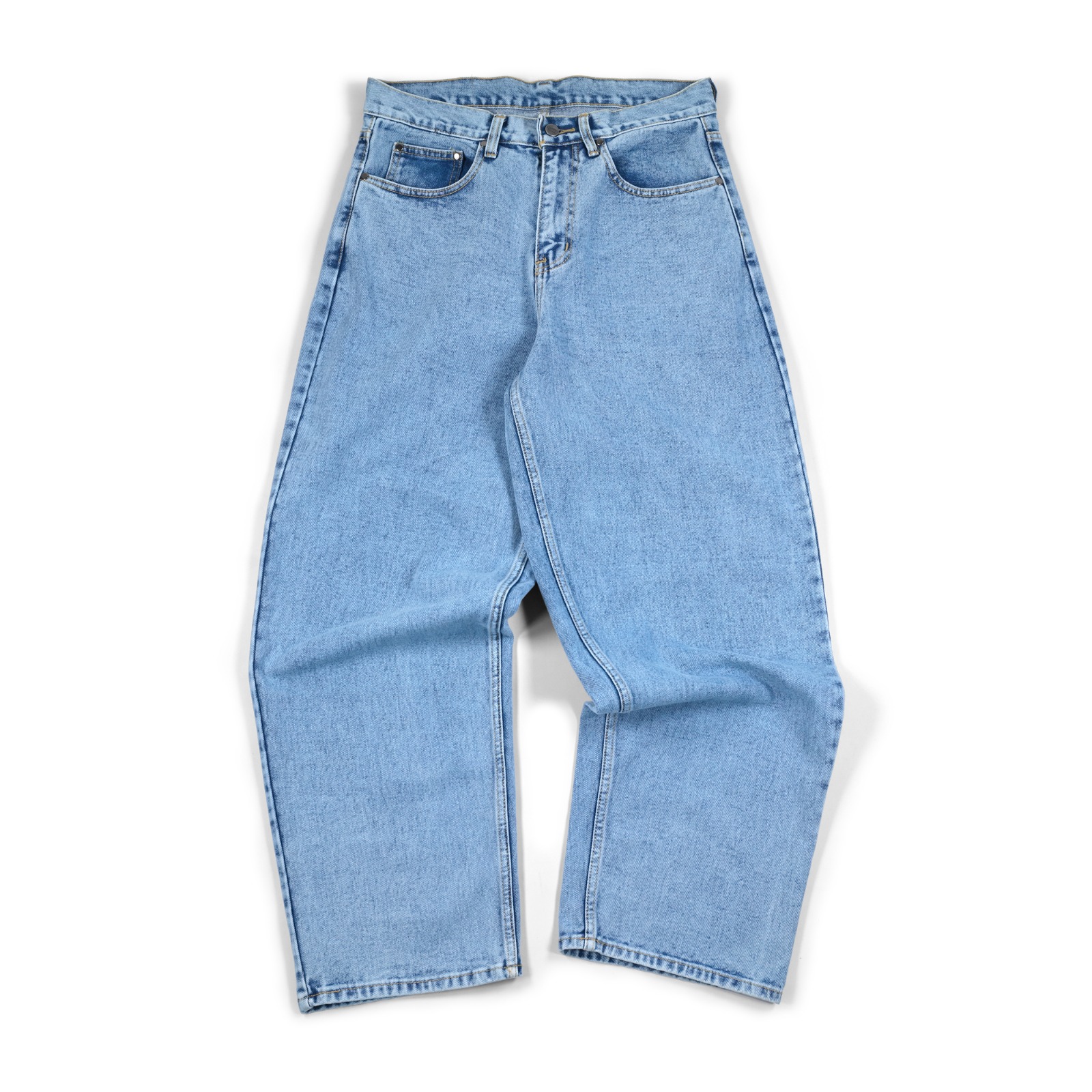 Denim Pants Ginna Basic Light Blue Wash Thanksinsomnia