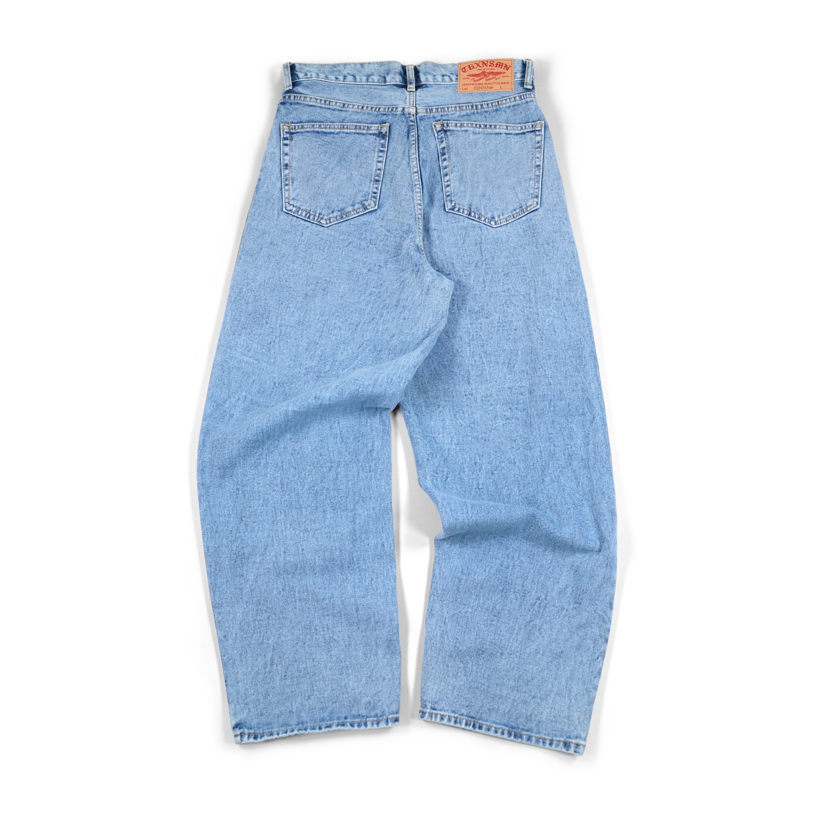 Denim Pants Ginna Basic Light Blue Wash Thanksinsomnia