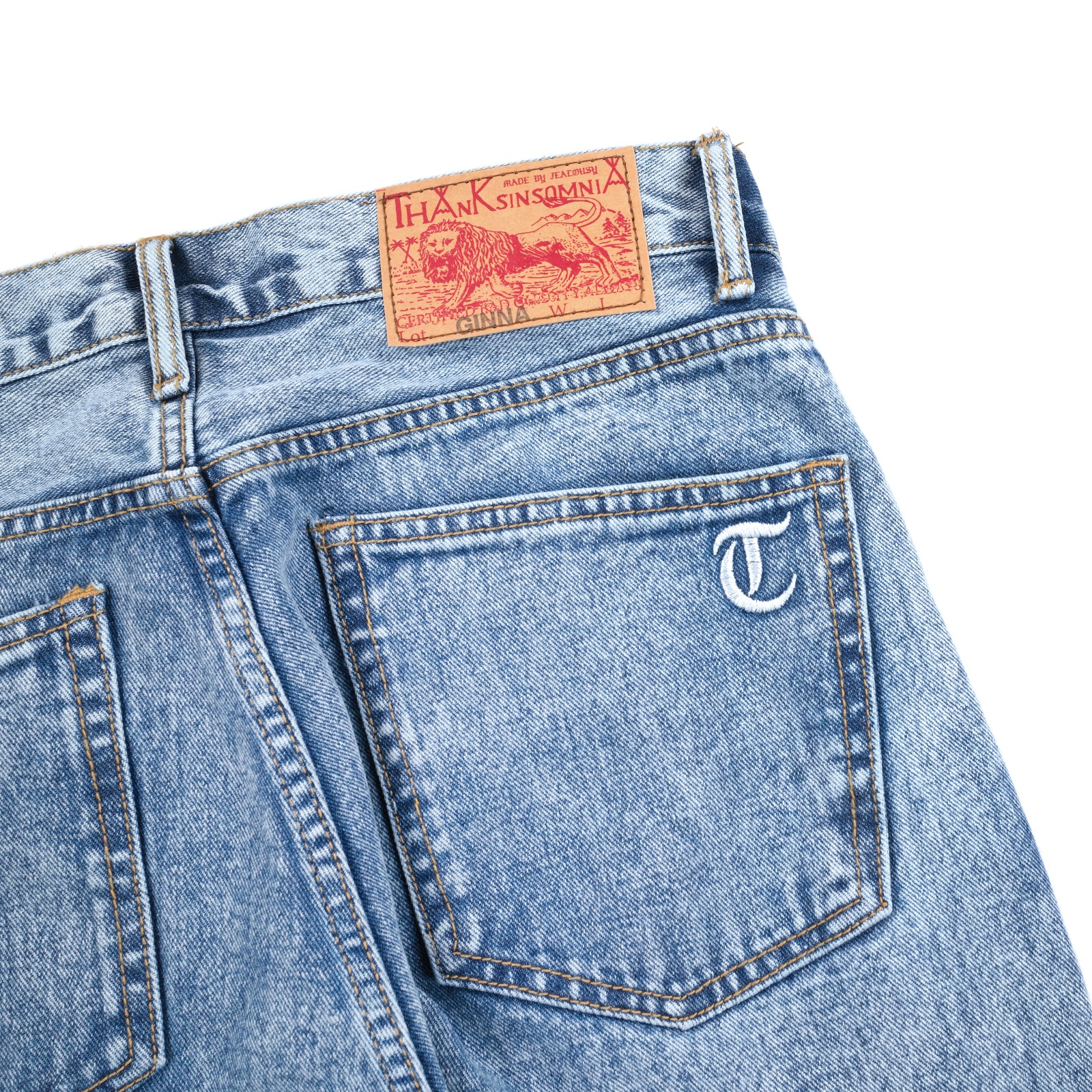 Denim Pants Ginna Little T Light Blue Wash Thanksinsomnia