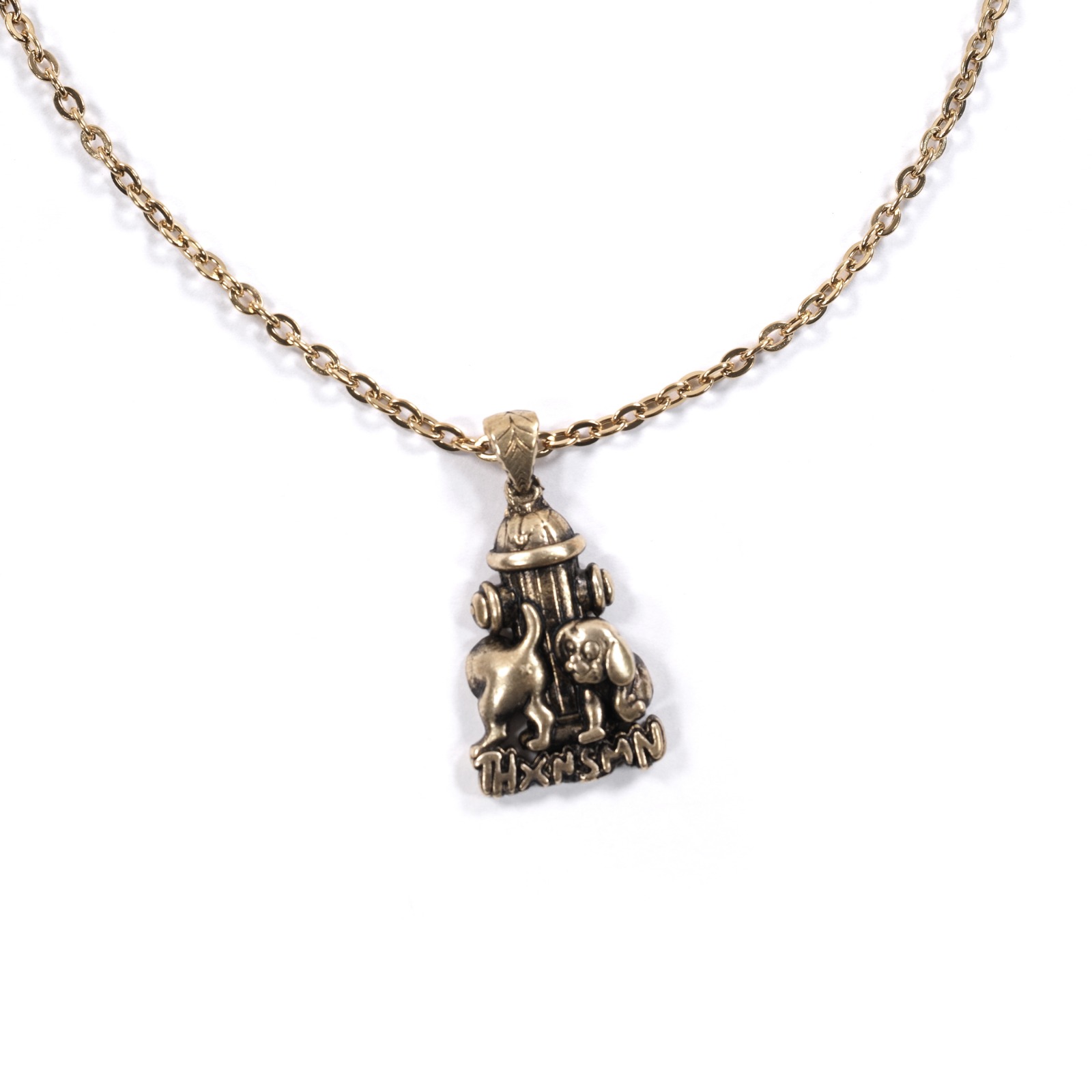 Necklace Reanichy Golden Thanksinsomnia