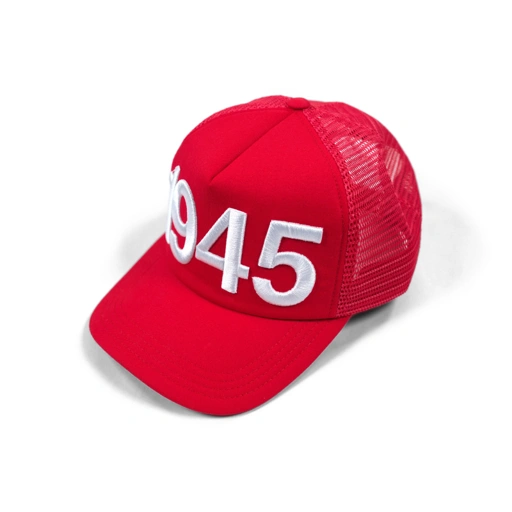 Trucker Hat Jealyn Red Thanksinsomnia