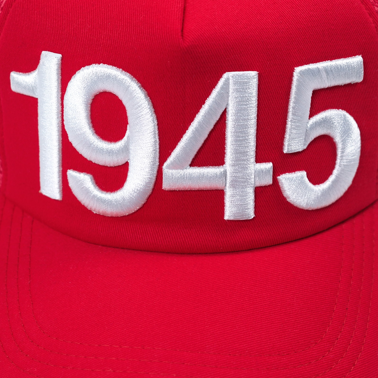 Trucker Hat Jealyn Red Thanksinsomnia