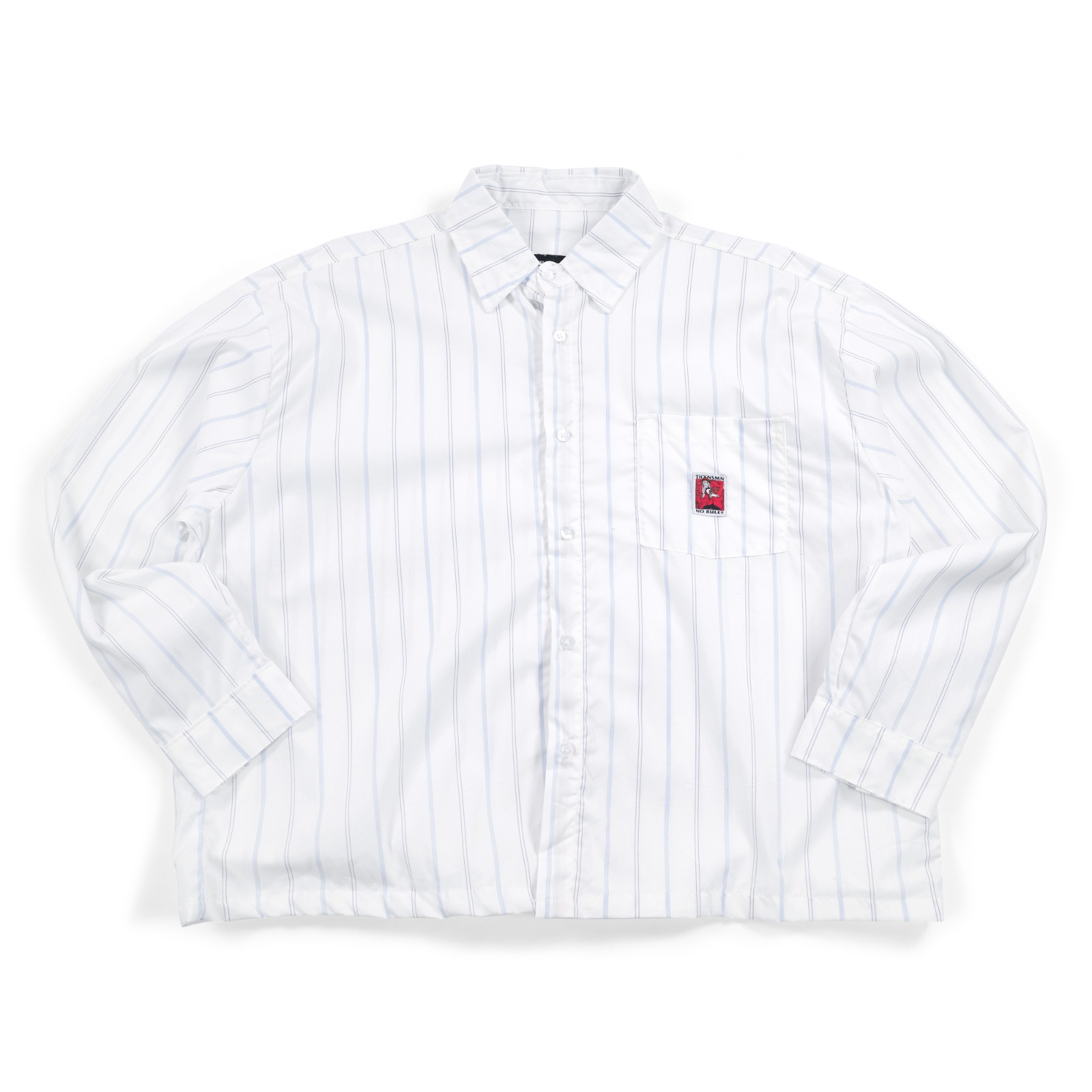 04 - Long Shirt Elenthie White Striped Thanksinsomnia
