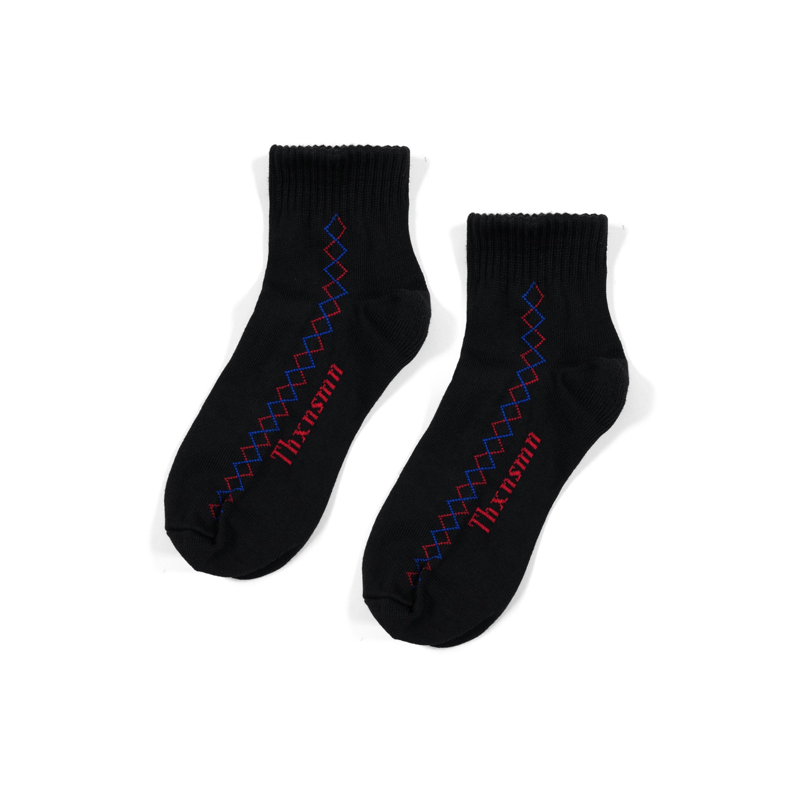 Socks Trezie Black  - Low Cut Thanksinsomnia