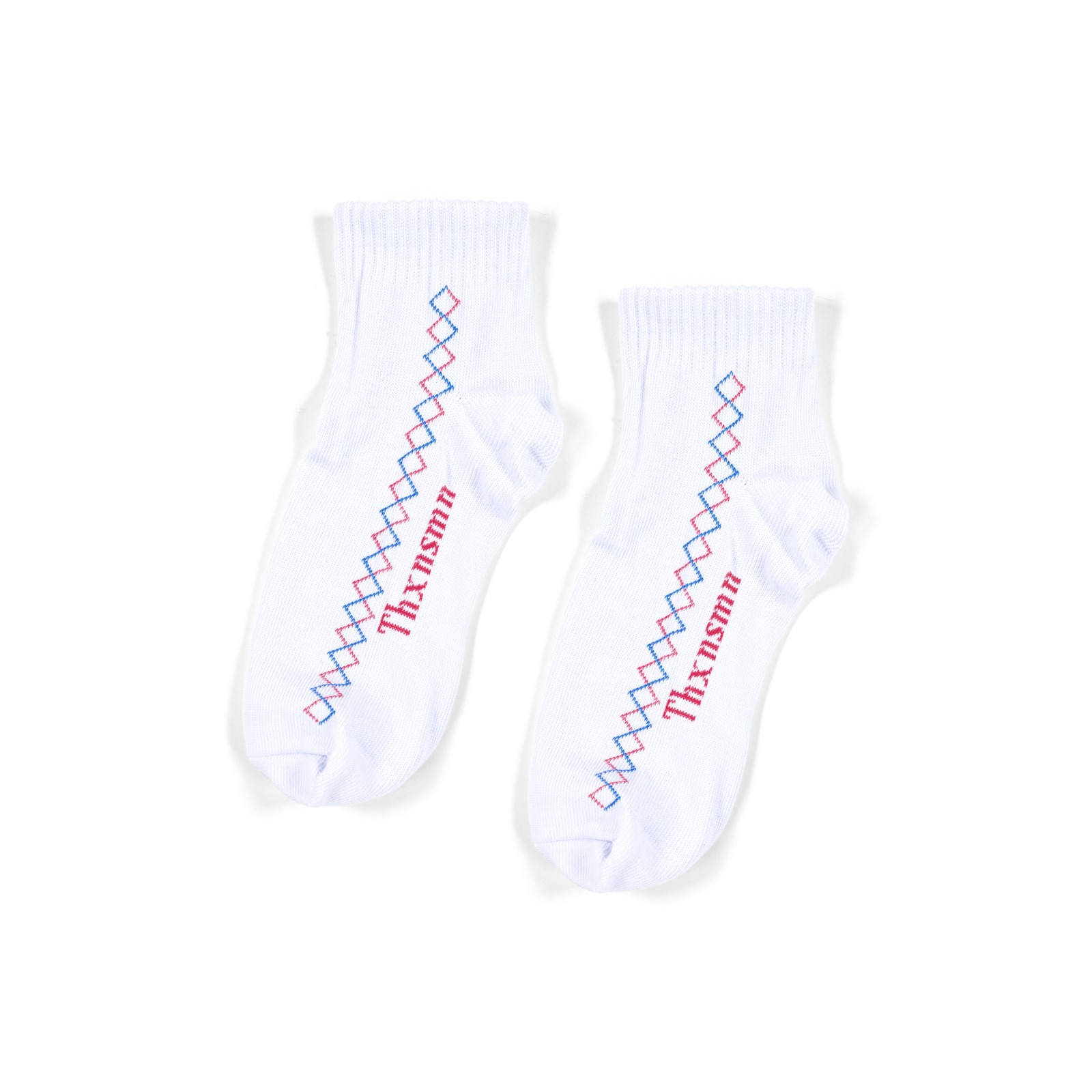 Socks Trezie White - Low Cut Thanksinsomnia