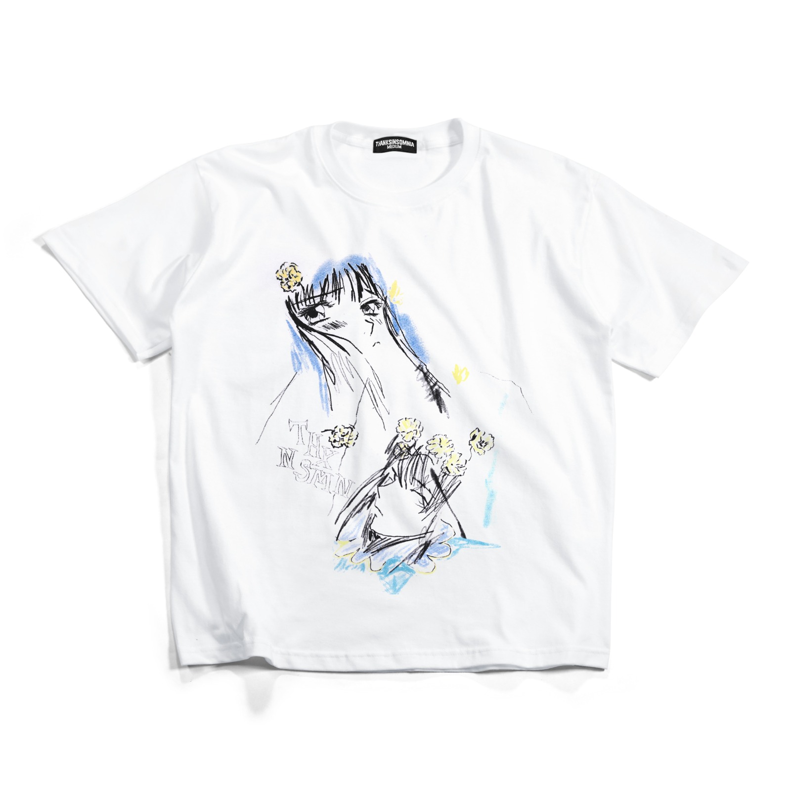 Tshirt Beryione White Thanksinsomnia