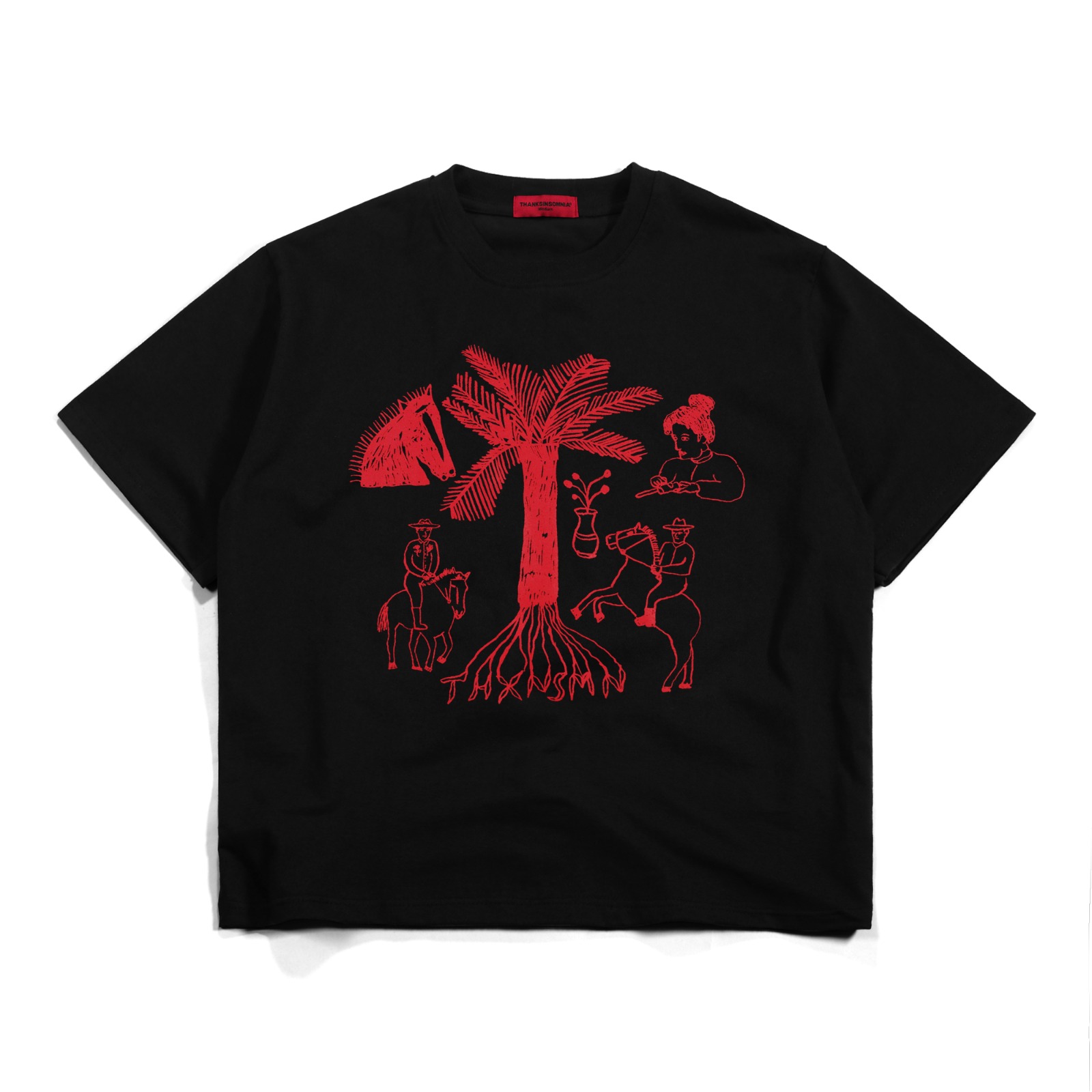 Tshirt Fastena Black Thanksinsomnia
