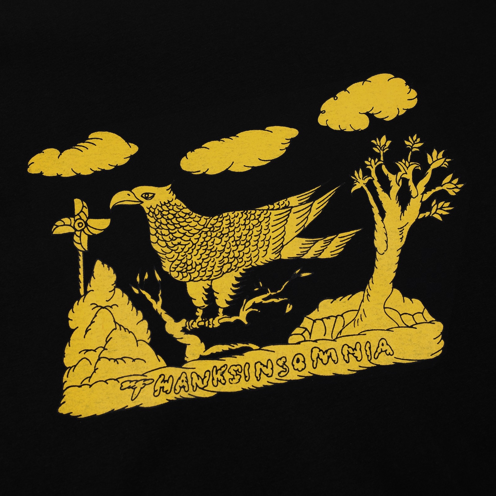 Tshirt Flozetta Black Thanksinsomnia