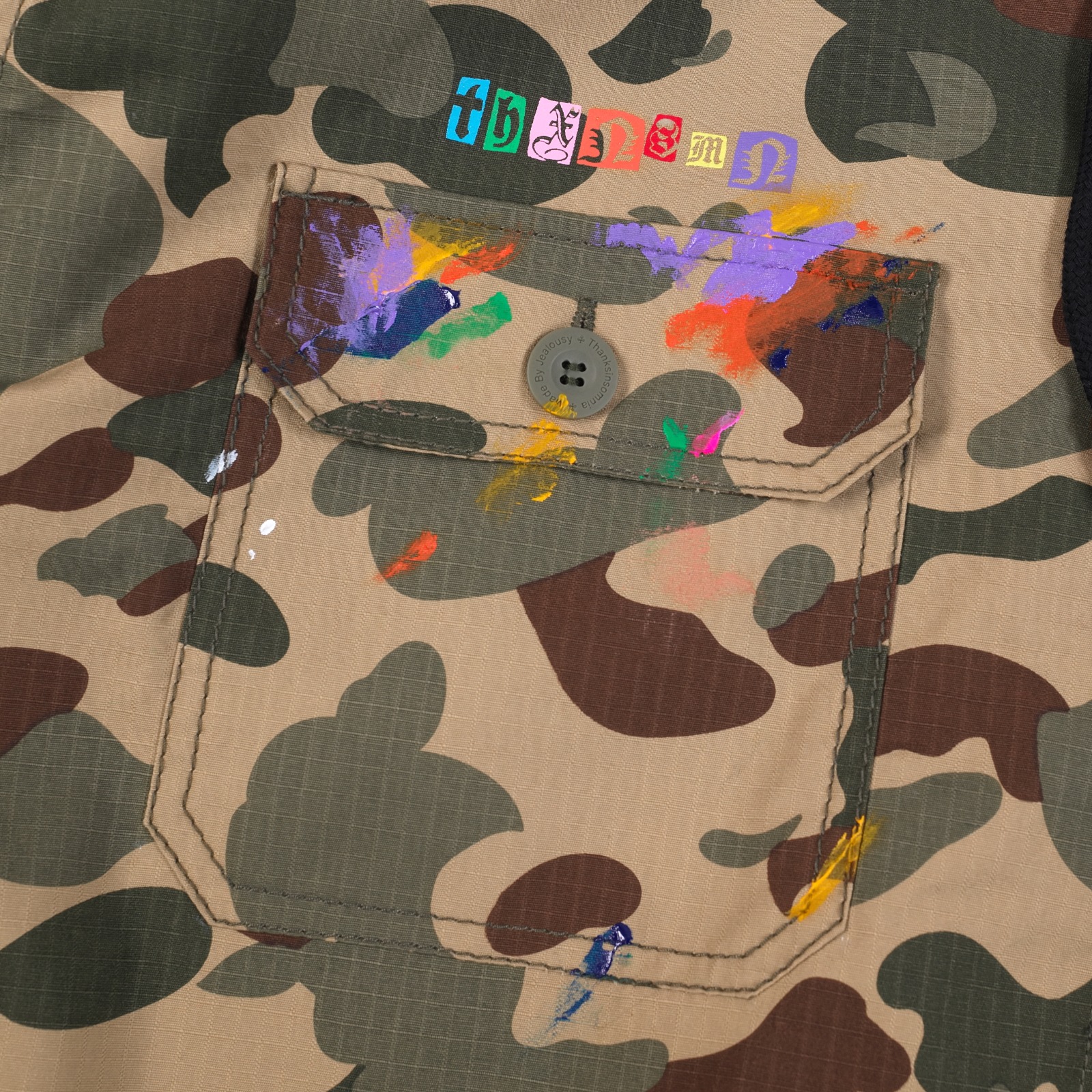 Hooded Work Jacket Lauxe Camo Thanksinsomnia