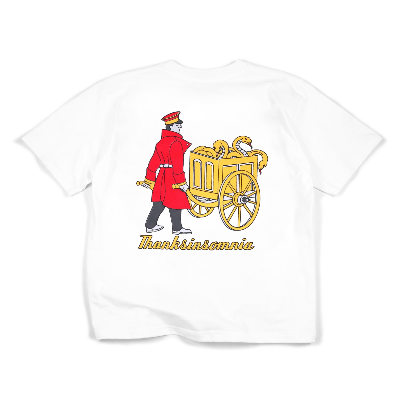 Tshirt Nicodie White Thanksinsomnia