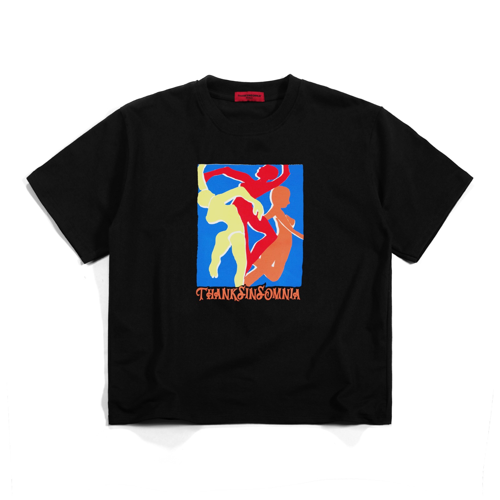 Tshirt Ometiu Black Thanksinsomnia