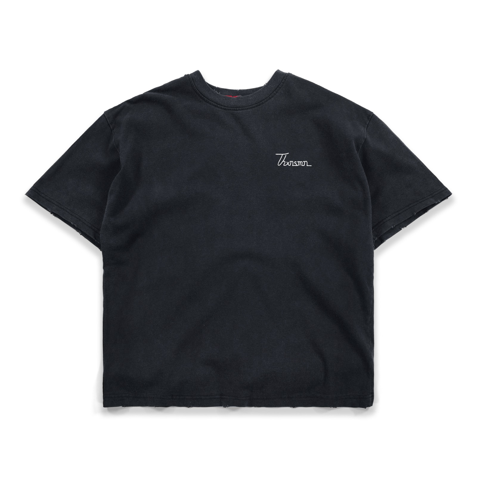 Tshirt Phelomy Washed Black - Distressed Thanksinsomnia