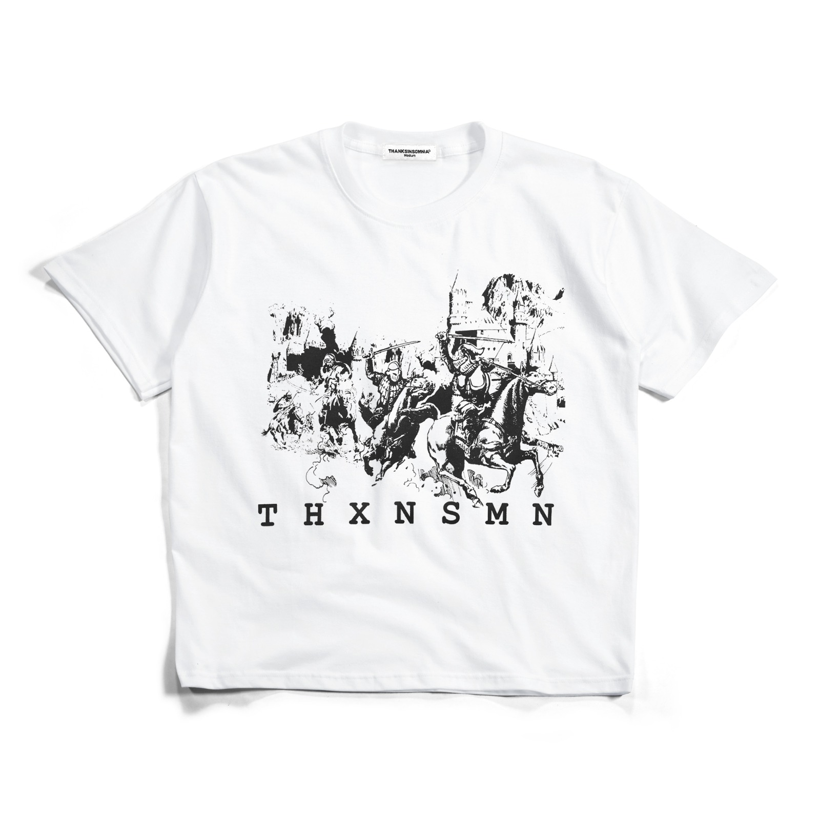 Tshirt Knoori White Thanksinsomnia
