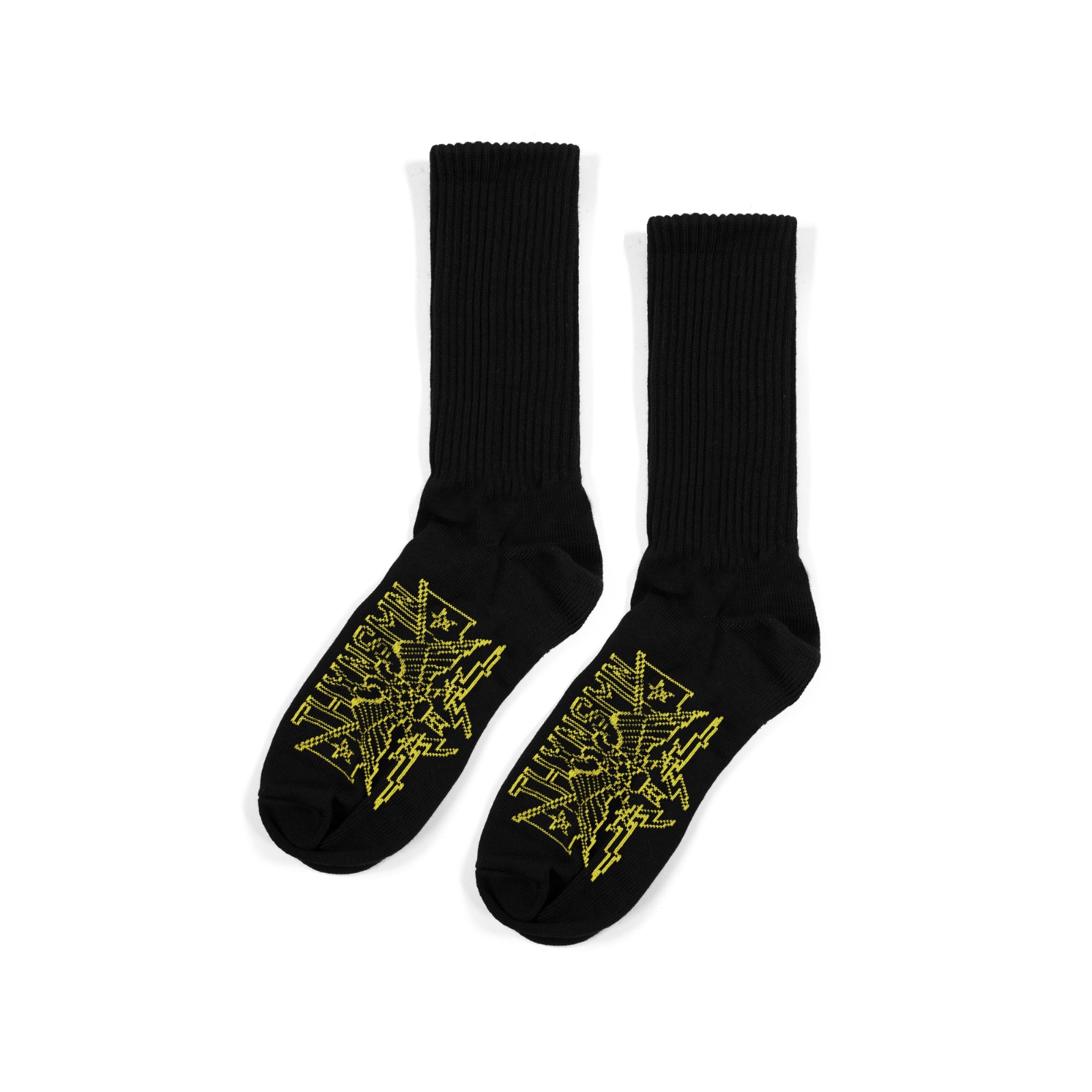 Crew Sock Fayllin black Thanksinsomnia