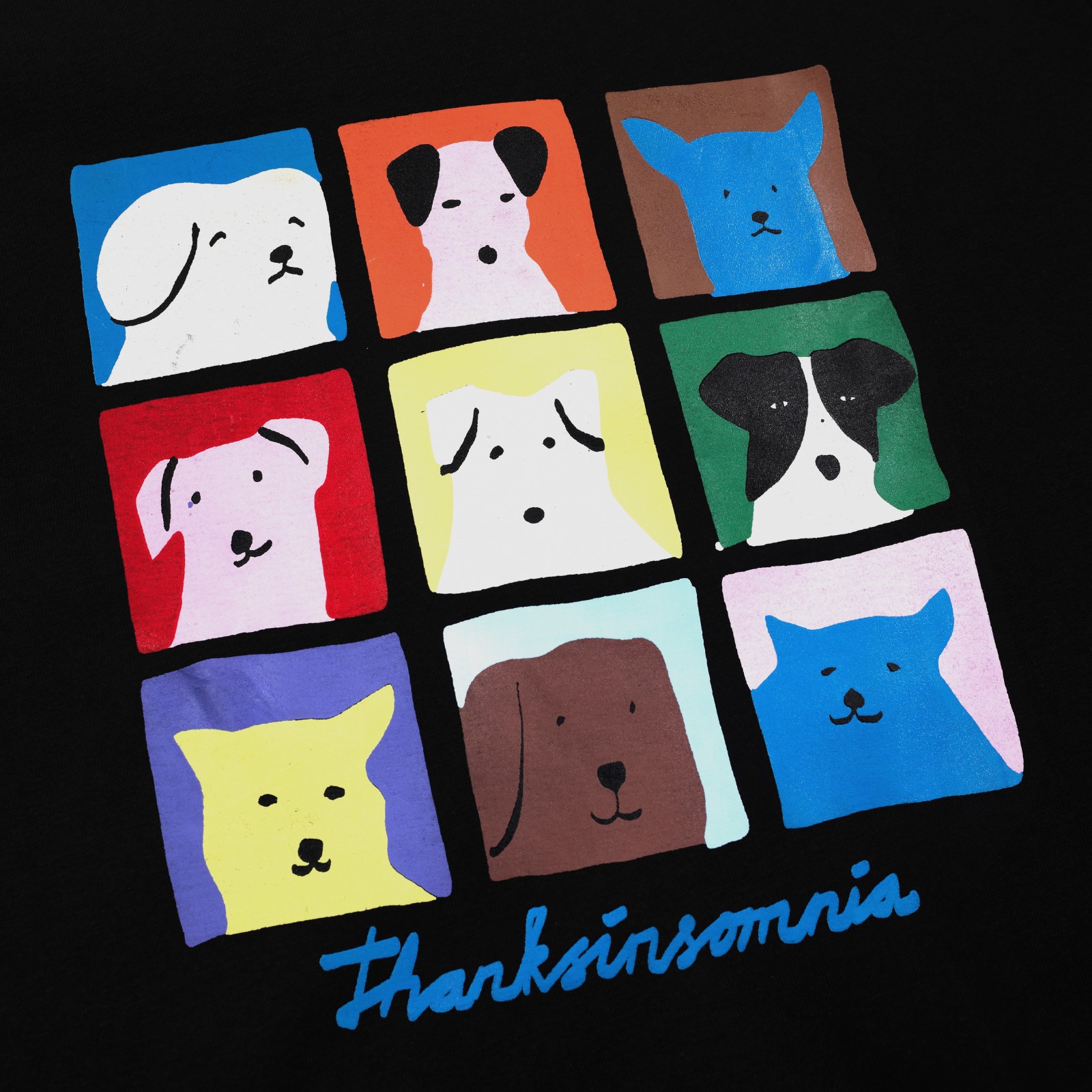Tshirt Moully Black Thanksinsomnia